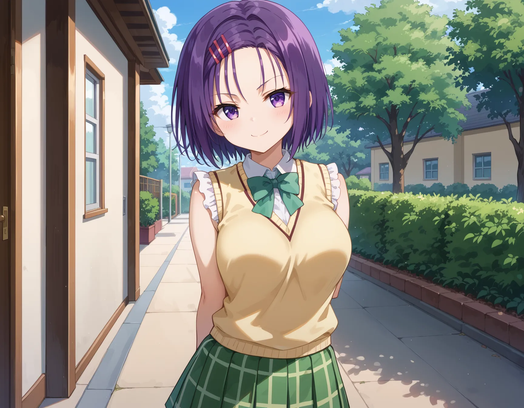 【「学制服」AIエロ画像（イラスト・アニメ・二次元風）4855枚まとめ！(124ページ目)のエロ画像30枚目