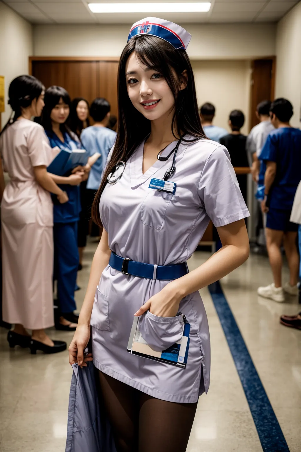 【「ナース・看護婦」AIエロ画像（リアル・実写・フォト風）689枚まとめ！(18ページ目)のエロ画像26枚目