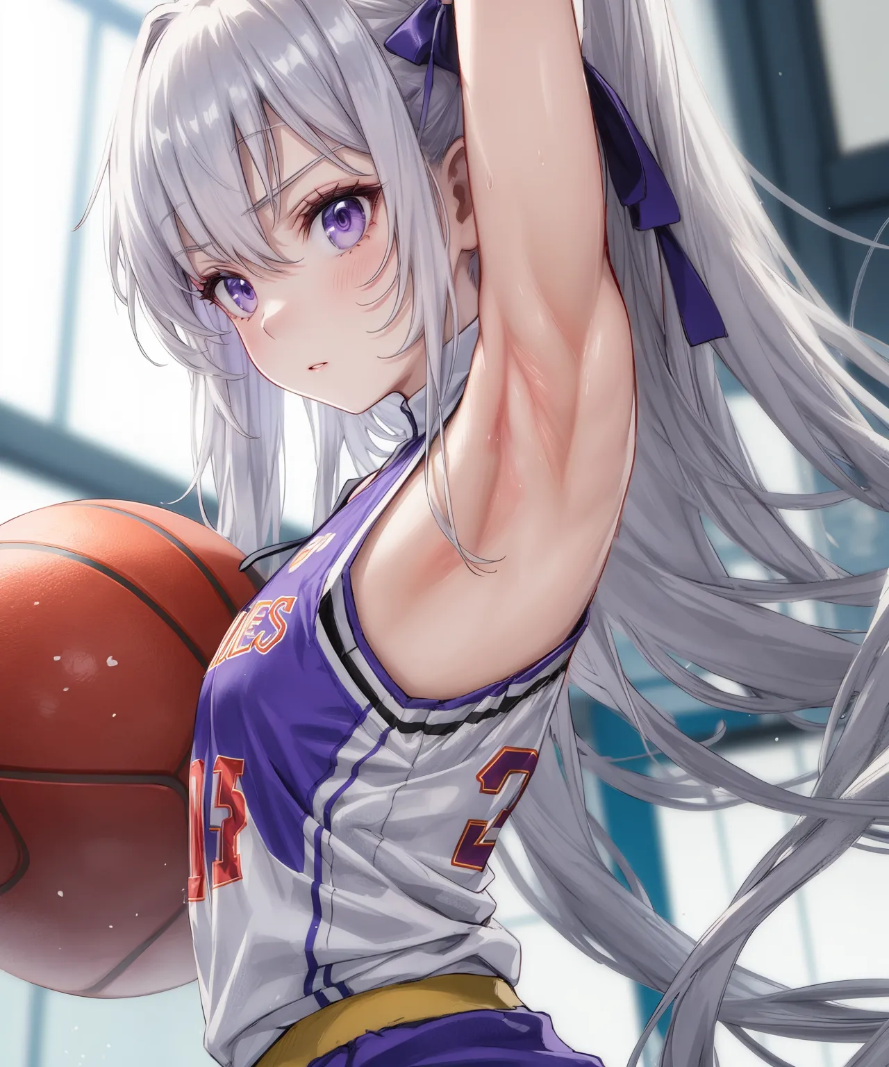 【「腋・脇」AIエロ画像（イラスト・アニメ・二次元風）4705枚まとめ！(122ページ目)のエロ画像30枚目