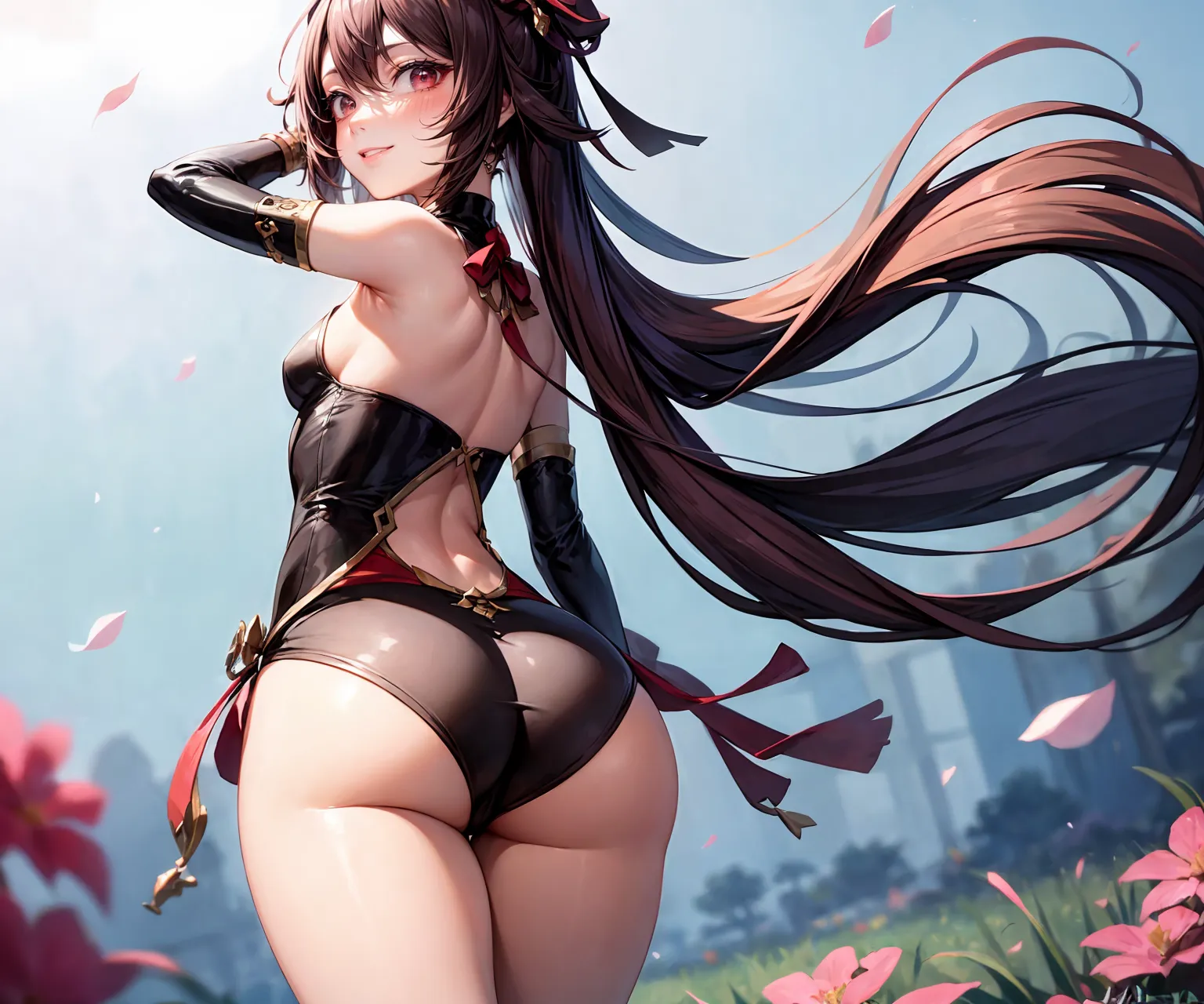 【「貧乳」AIエロ画像（イラスト・アニメ・二次元風）8390枚まとめ！(216ページ目)のエロ画像30枚目