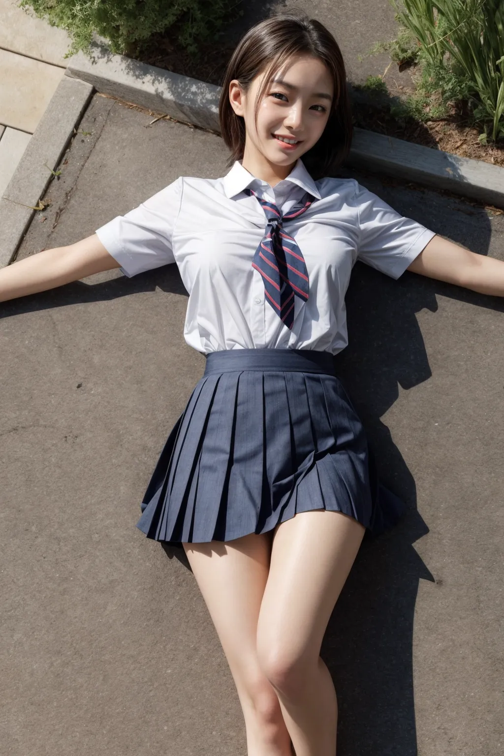 【「女子校生・JK×貧乳」AIエロ画像（リアル・実写・フォト風）2980枚まとめ！(76ページ目)のエロ画像13枚目