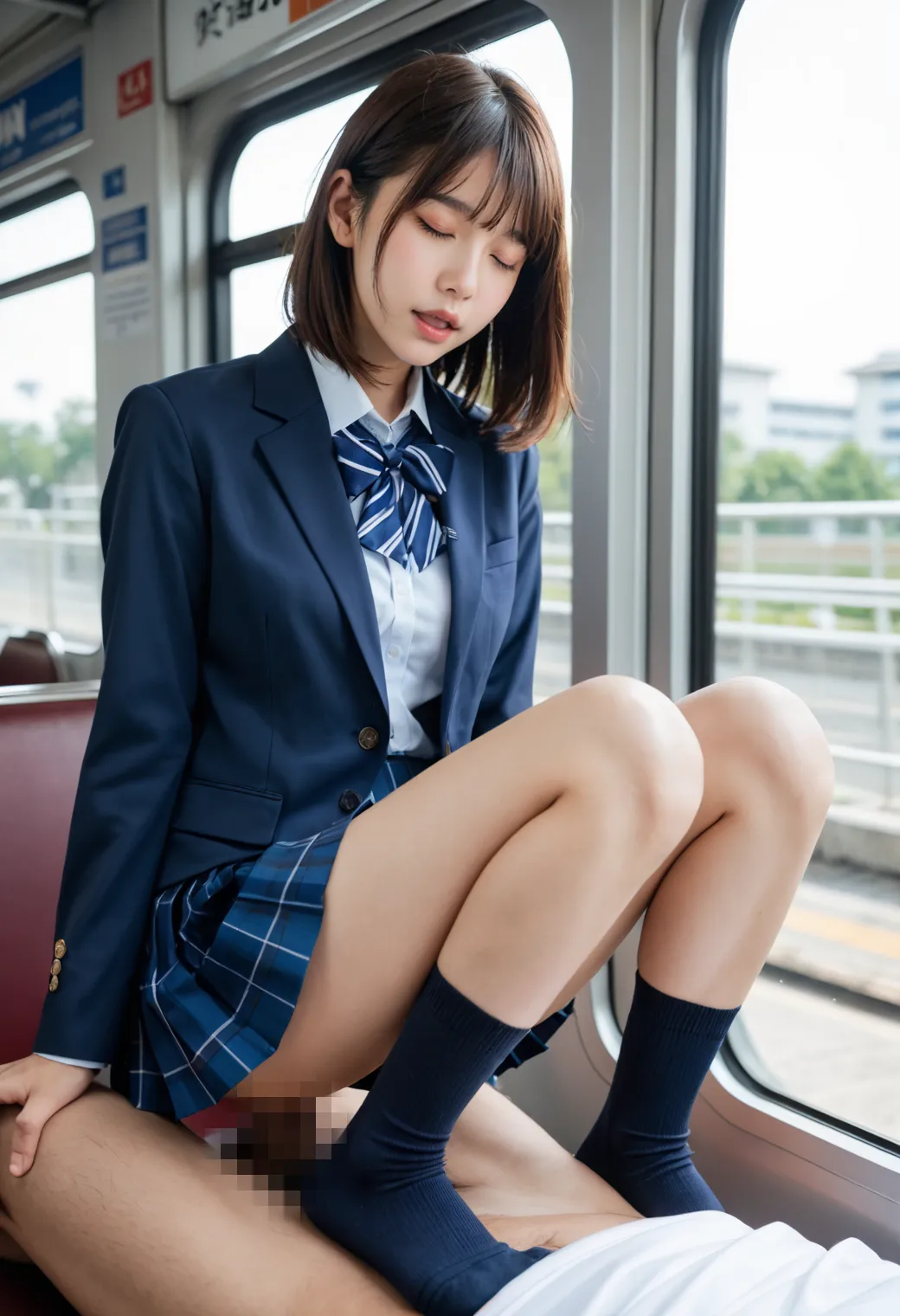 【「女子校生・JK×学制服」AIエロ画像（リアル・実写・フォト風）6248枚まとめ！(160ページ目)のエロ画像27枚目