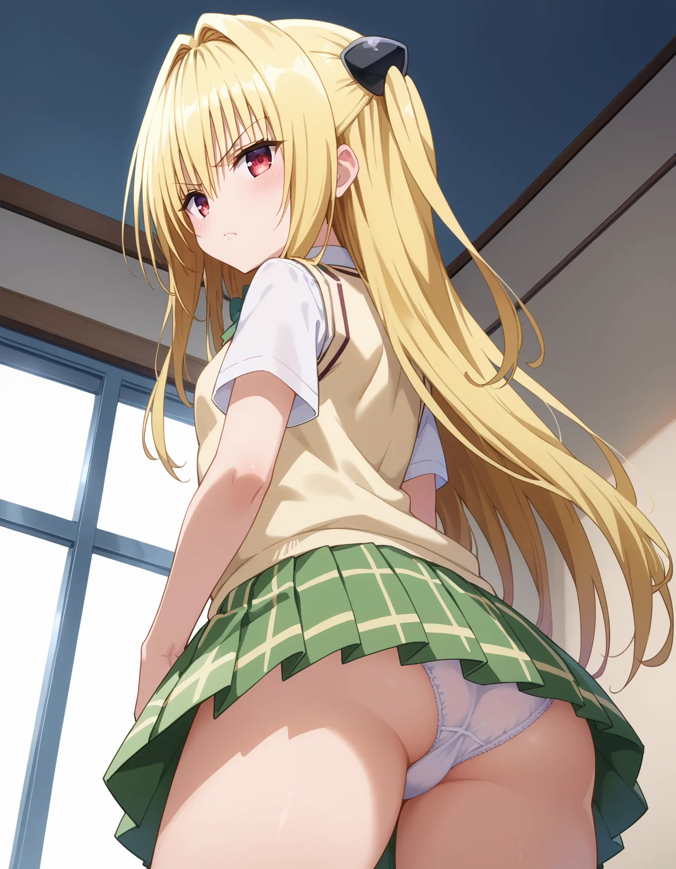 【「学制服」AIエロ画像（イラスト・アニメ・二次元風）4855枚まとめ！(124ページ目)のエロ画像13枚目