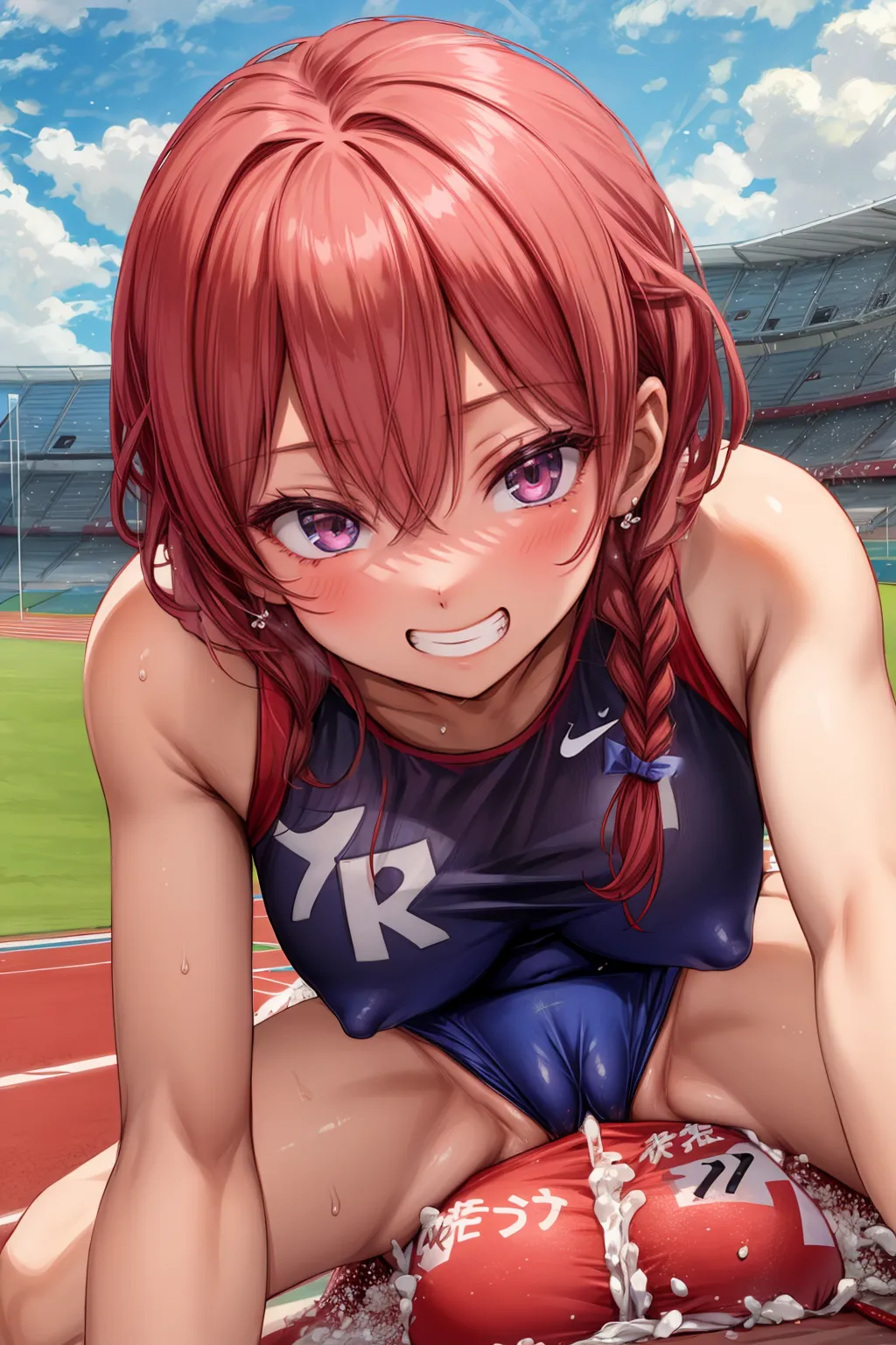 【「爆乳・超乳」AIエロ画像（イラスト・アニメ・二次元風）5621枚まとめ！(144ページ目)のエロ画像11枚目