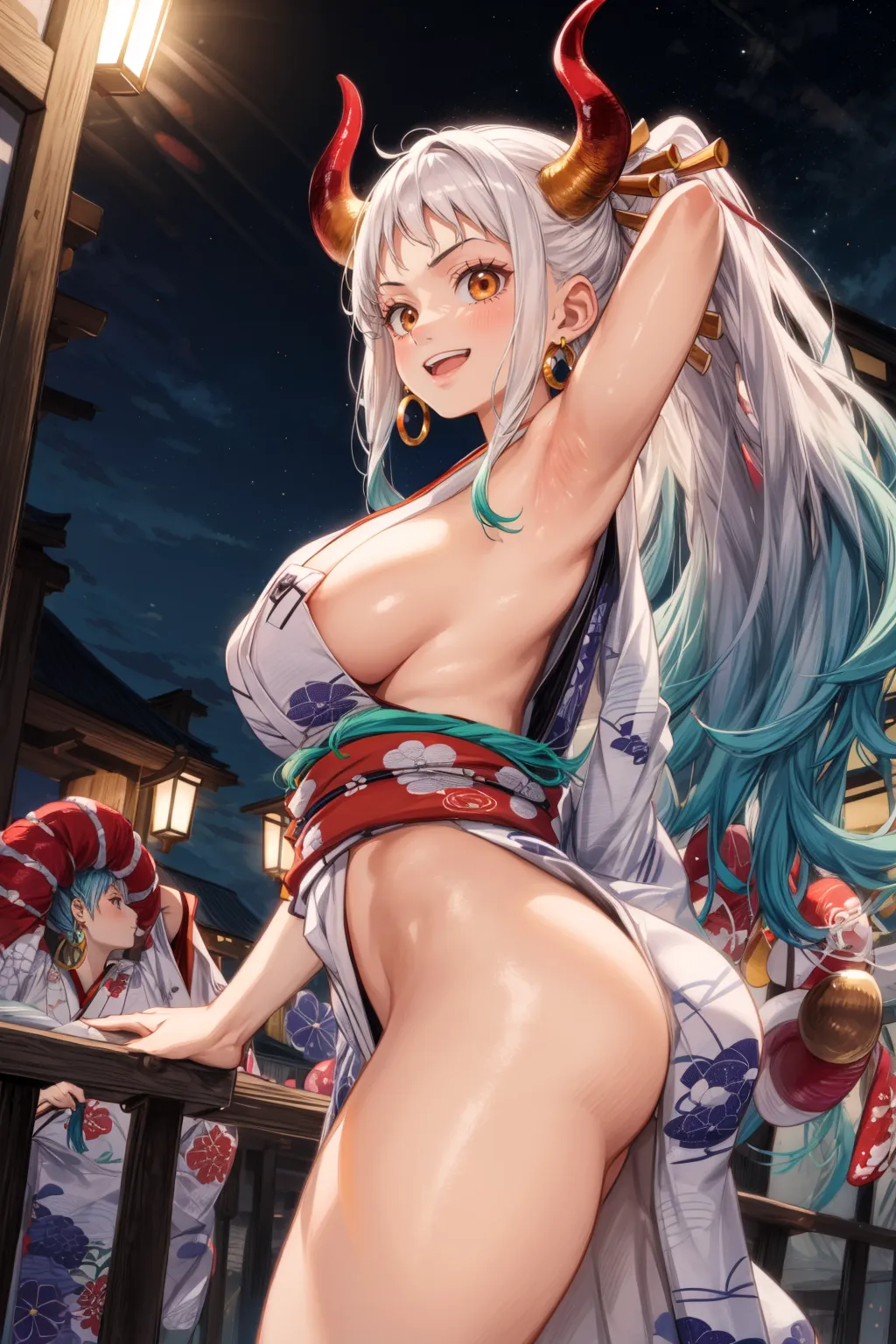 【「爆乳・超乳」AIエロ画像（イラスト・アニメ・二次元風）5621枚まとめ！(144ページ目)のエロ画像4枚目