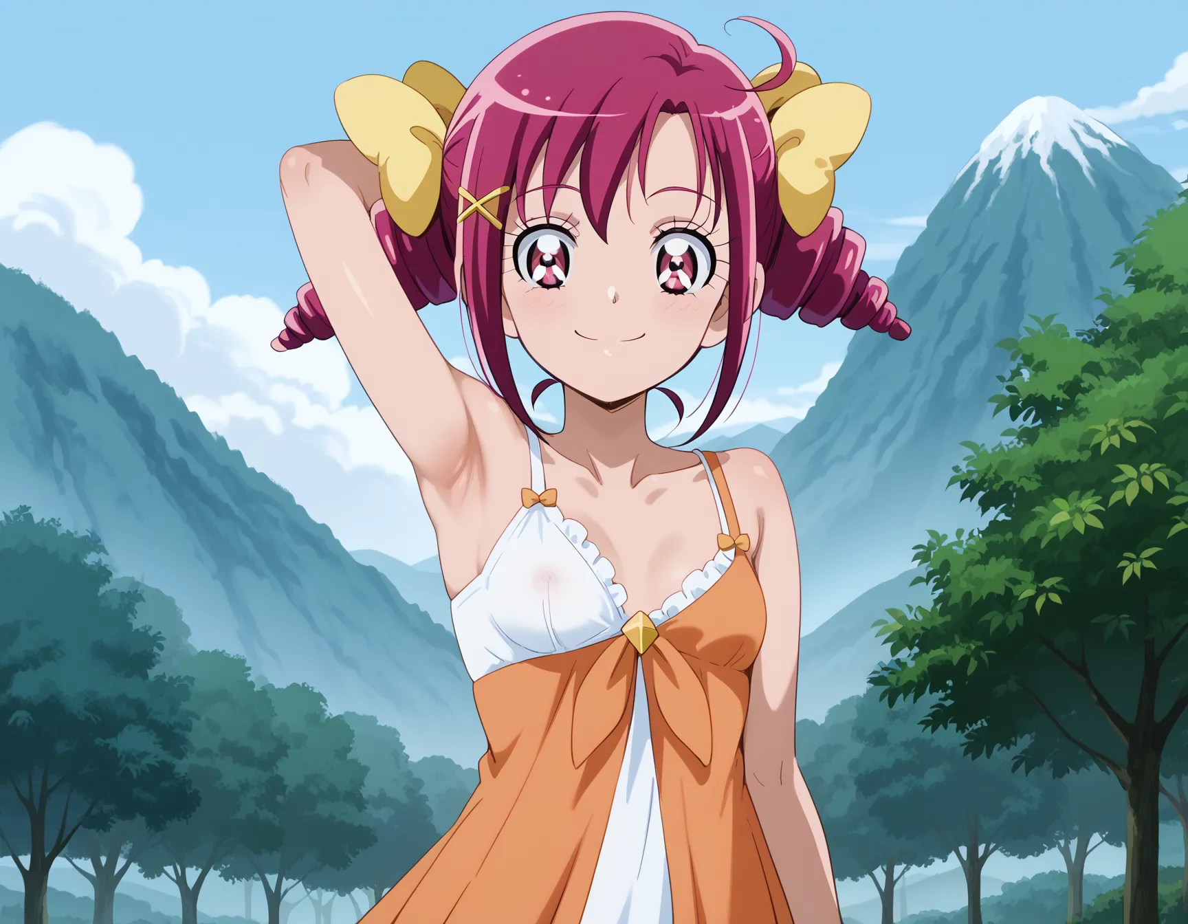 【「腋・脇」AIエロ画像（イラスト・アニメ・二次元風）4705枚まとめ！(122ページ目)のエロ画像13枚目