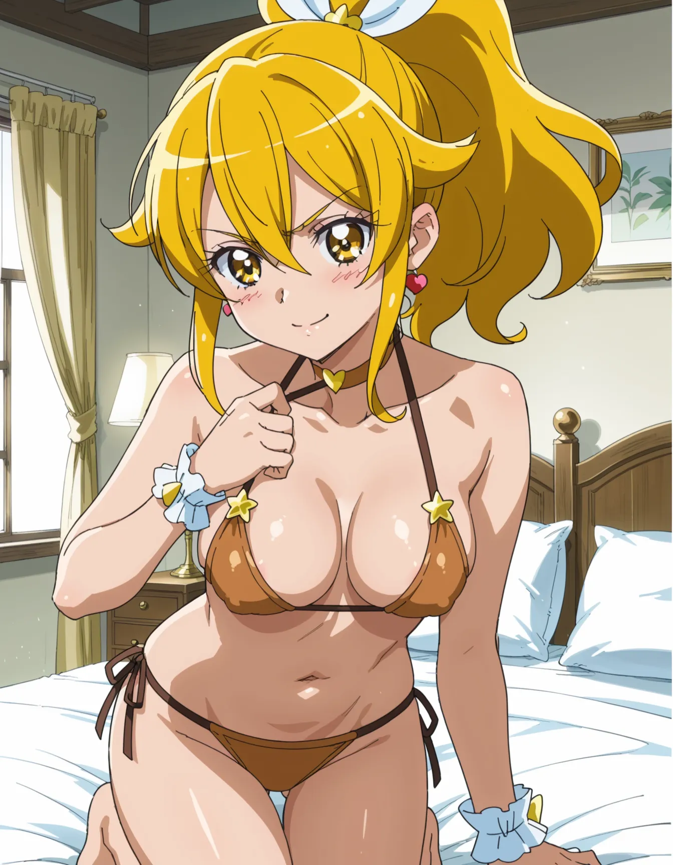 【「下着（ブラジャー・パンティ）」AIエロ画像（イラスト・アニメ・二次元風）15996枚まとめ！(407ページ目)のエロ画像17枚目