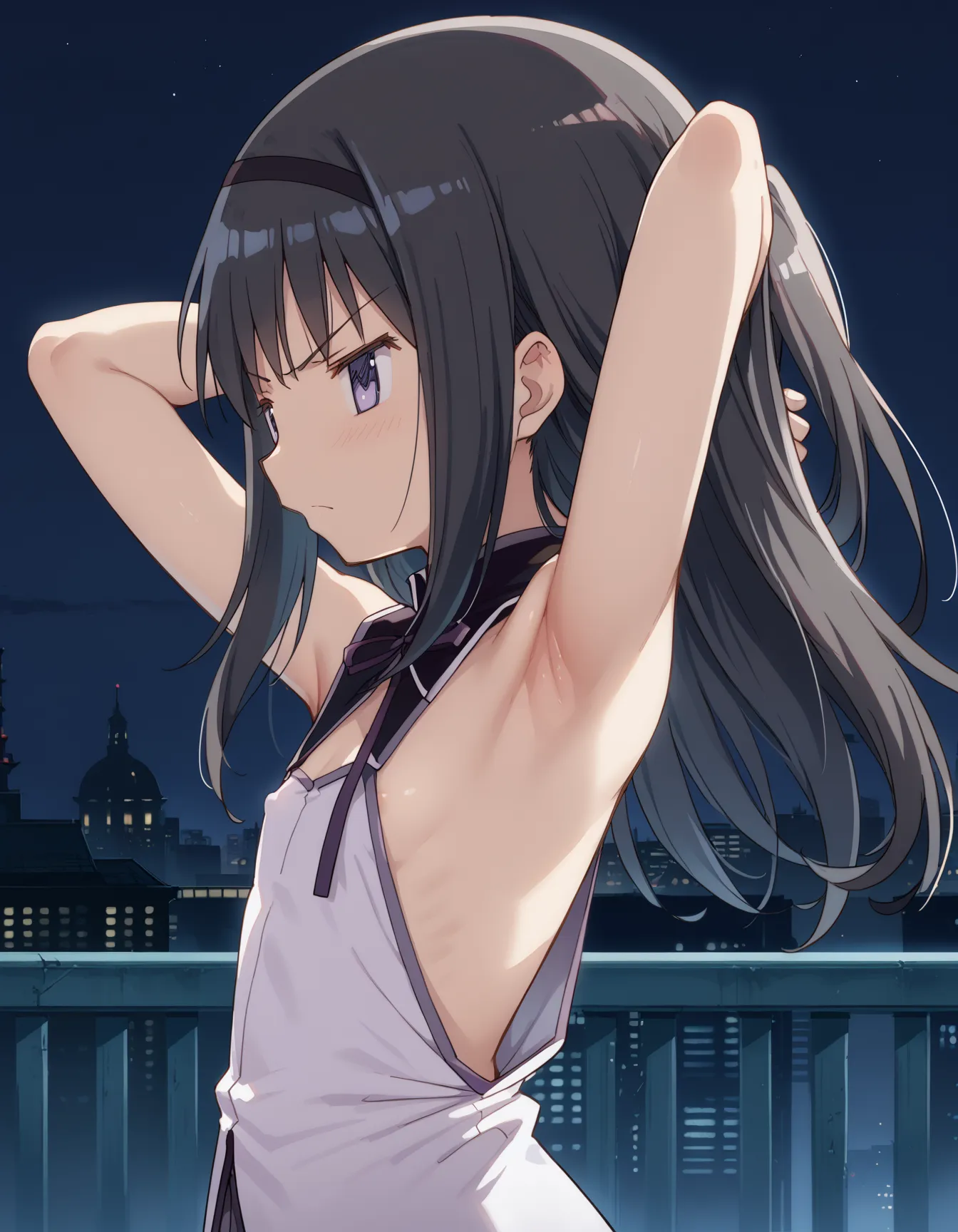 【「腋・脇」AIエロ画像（イラスト・アニメ・二次元風）4705枚まとめ！(122ページ目)のエロ画像1枚目