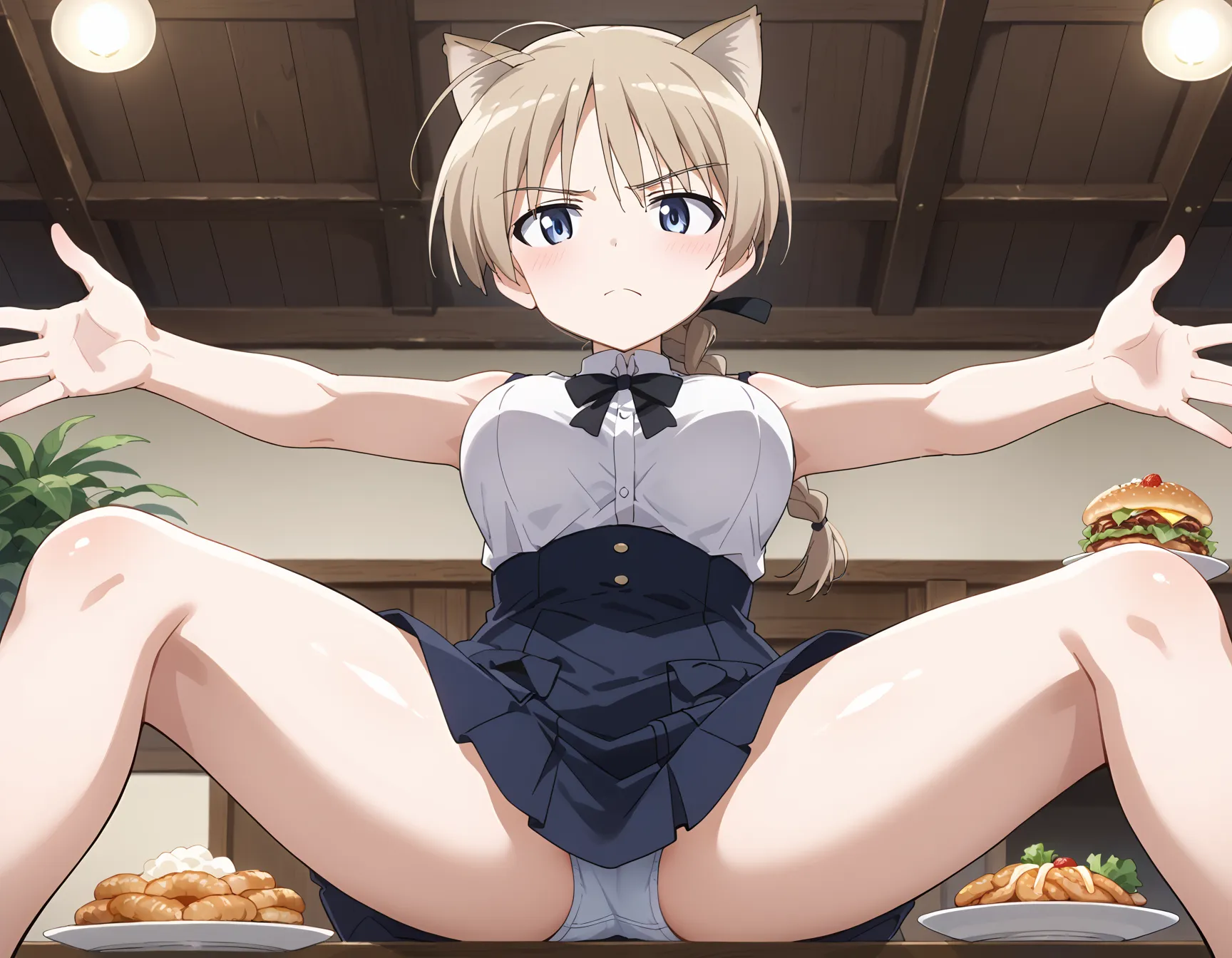 【「下着（ブラジャー・パンティ）」AIエロ画像（イラスト・アニメ・二次元風）15996枚まとめ！(406ページ目)のエロ画像5枚目
