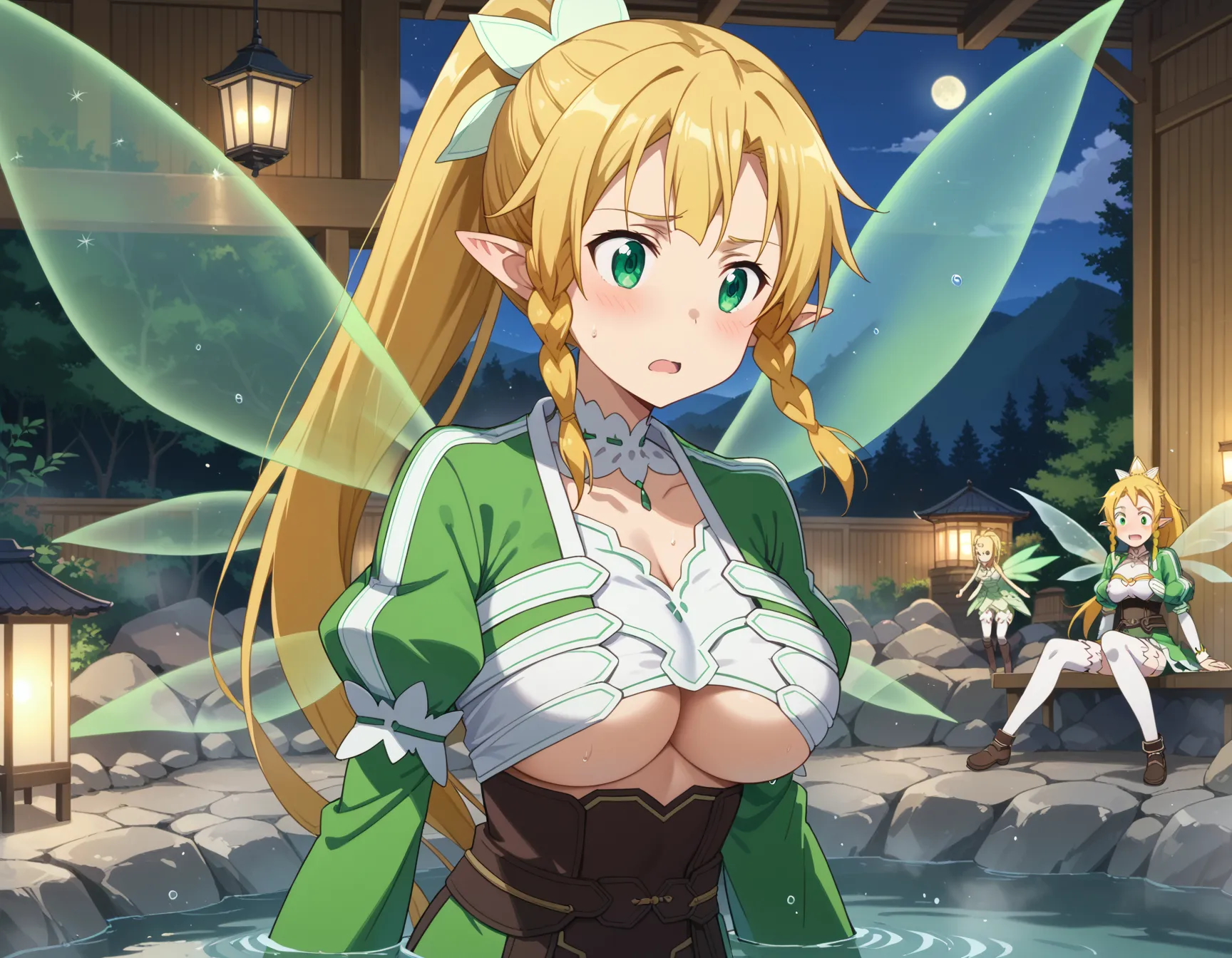【「下着（ブラジャー・パンティ）」AIエロ画像（イラスト・アニメ・二次元風）15996枚まとめ！(405ページ目)のエロ画像11枚目