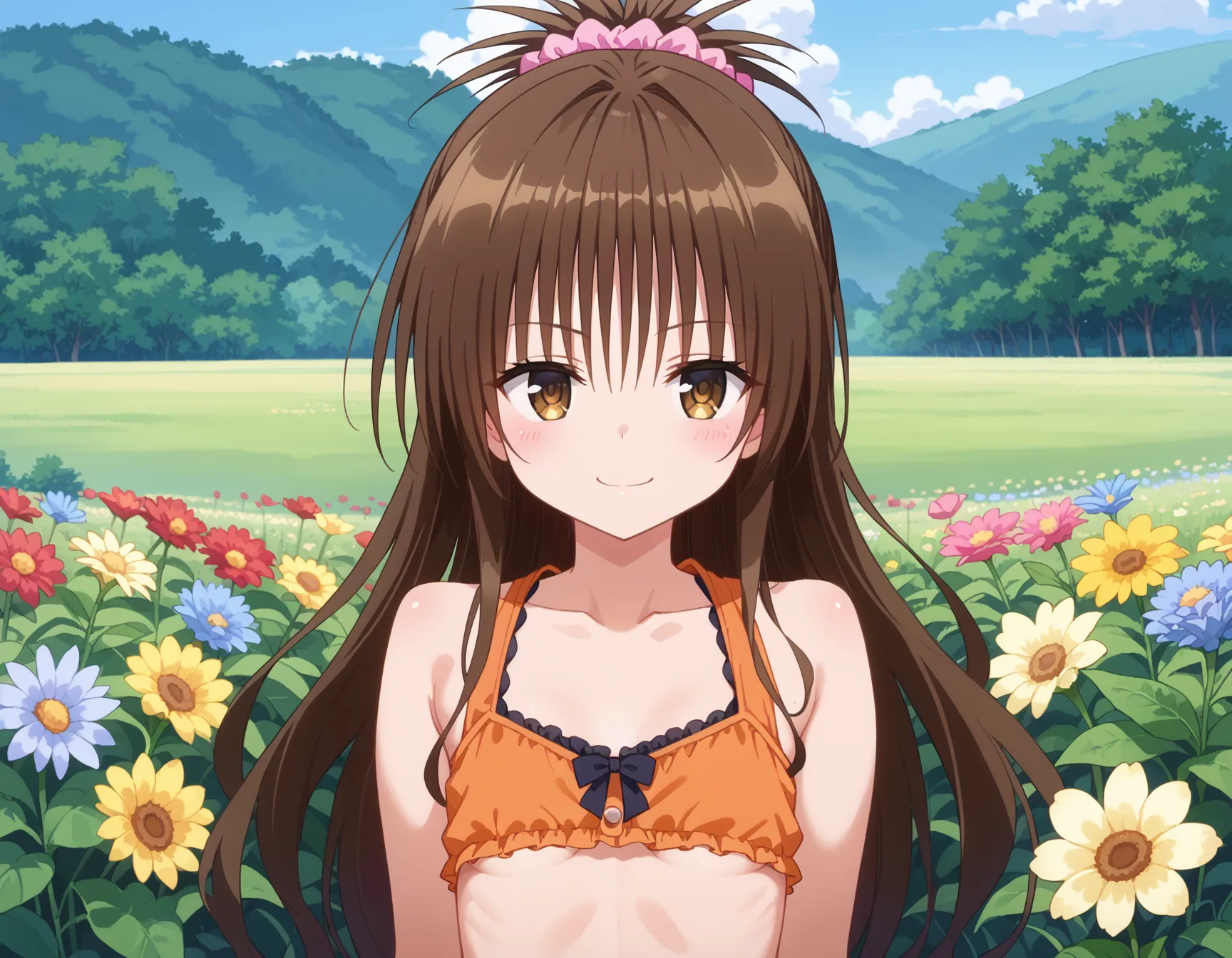 【「貧乳」AIエロ画像（イラスト・アニメ・二次元風）8390枚まとめ！(213ページ目)のエロ画像22枚目