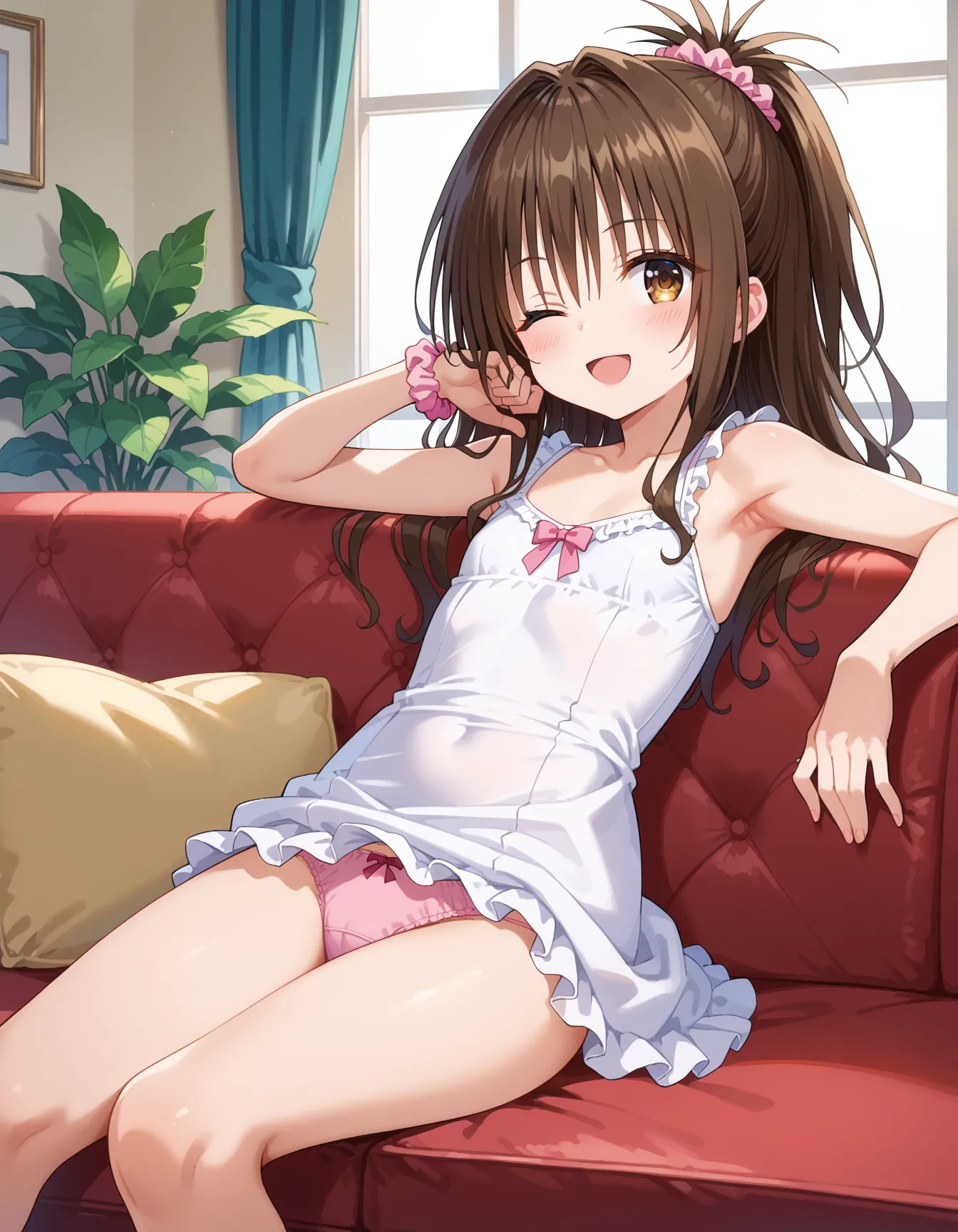 【「貧乳」AIエロ画像（イラスト・アニメ・二次元風）8390枚まとめ！(213ページ目)のエロ画像17枚目