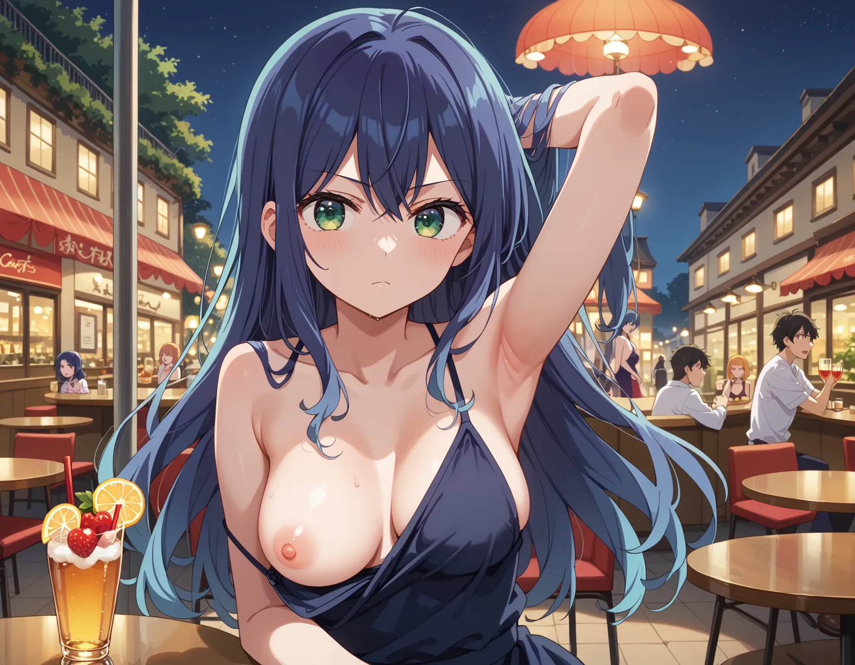 【「腋・脇」AIエロ画像（イラスト・アニメ・二次元風）4705枚まとめ！(120ページ目)のエロ画像17枚目