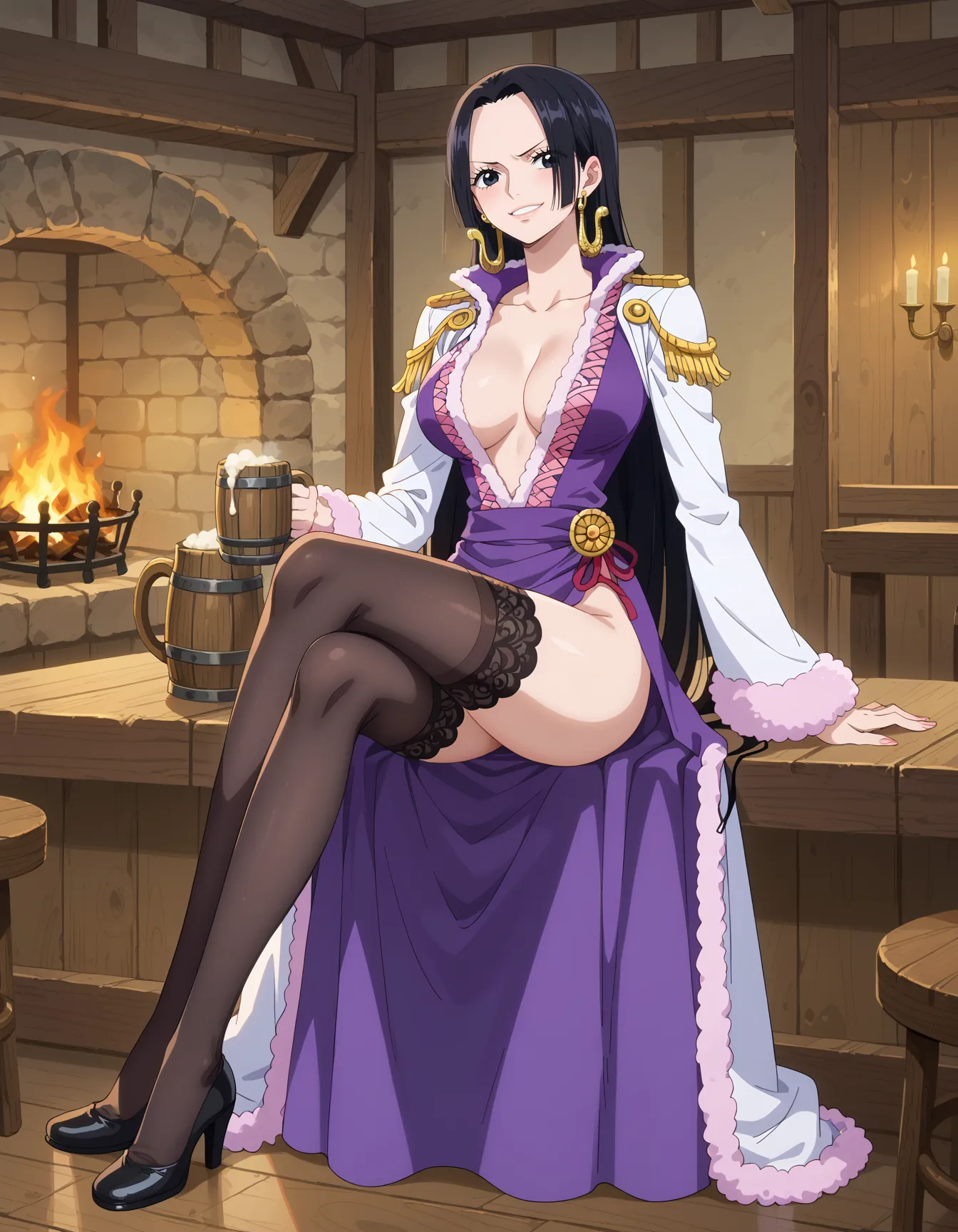 【「巨乳」AIエロ画像（イラスト・アニメ・二次元風）26161枚まとめ！(663ページ目)のエロ画像8枚目