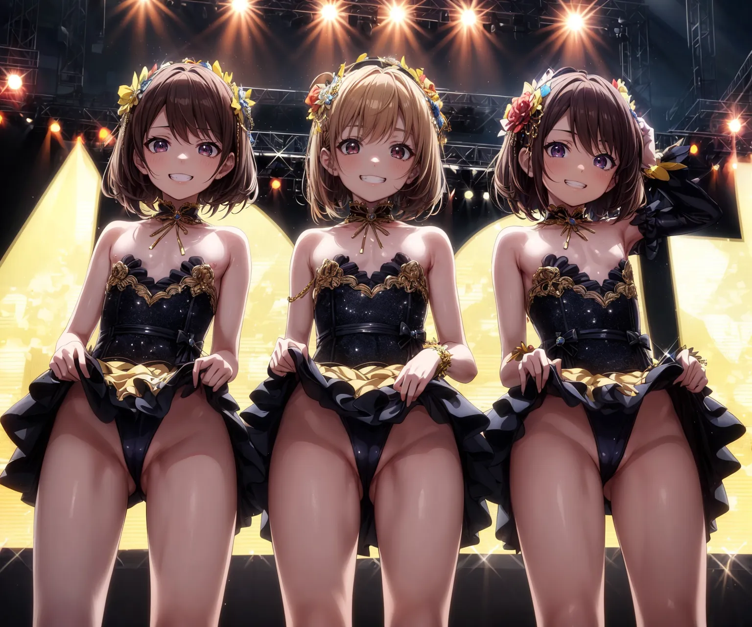 【「アイドル」AIエロ画像（イラスト・アニメ・二次元風）767枚まとめ！(19ページ目)のエロ画像30枚目