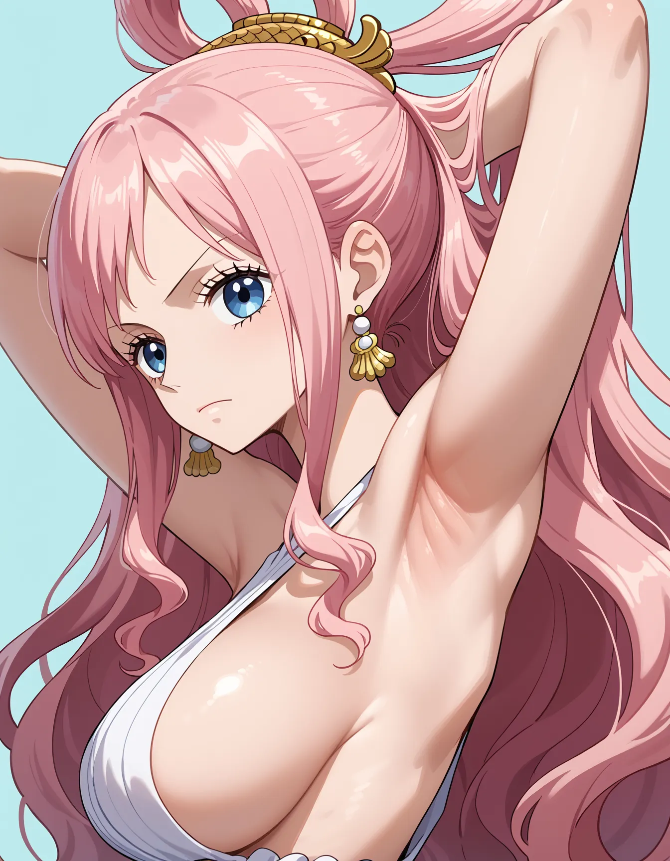 【「腋・脇」AIエロ画像（イラスト・アニメ・二次元風）4705枚まとめ！(119ページ目)のエロ画像26枚目