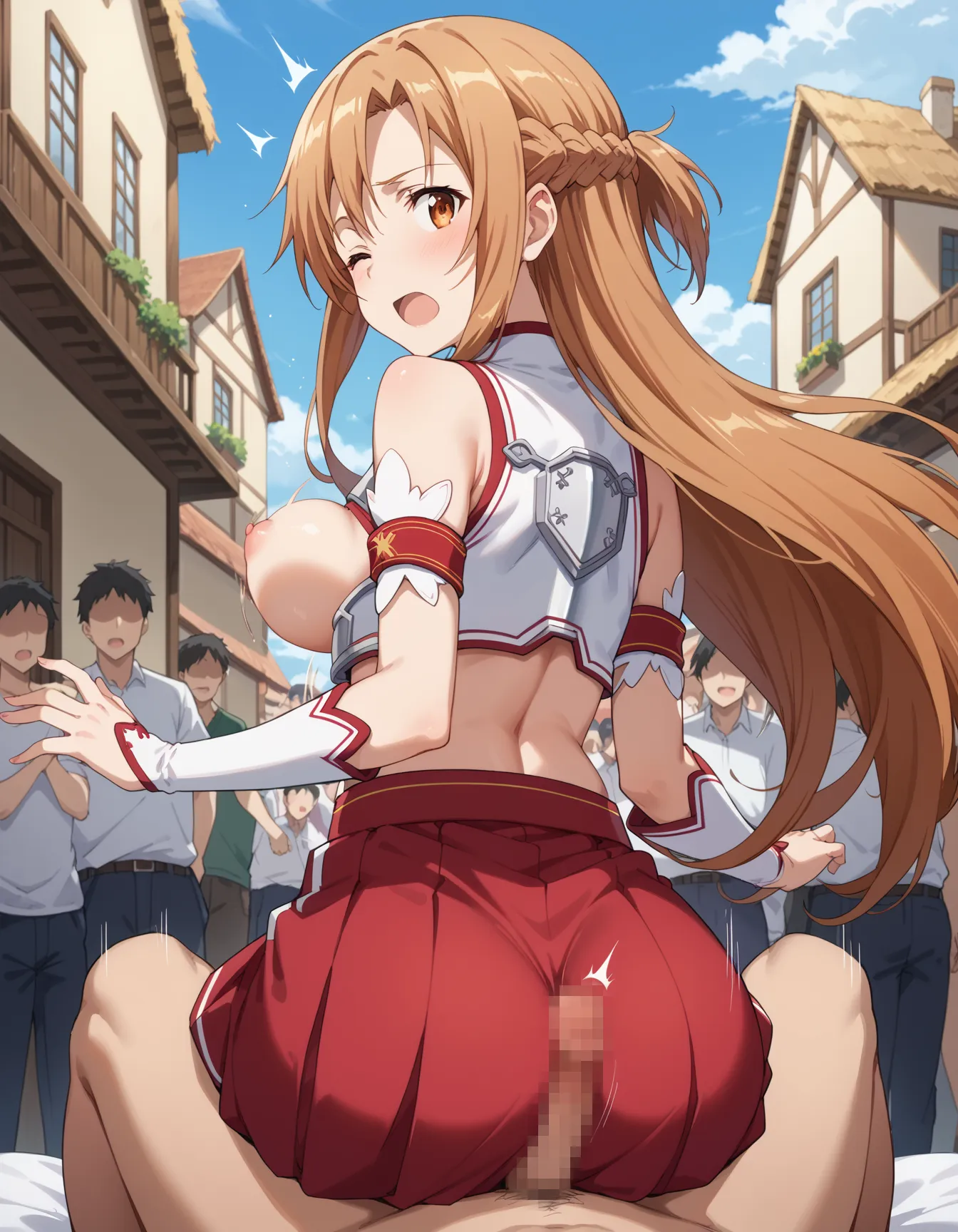 【「尻」AIエロ画像（イラスト・アニメ・二次元風）13361枚まとめ！(335ページ目)のエロ画像17枚目