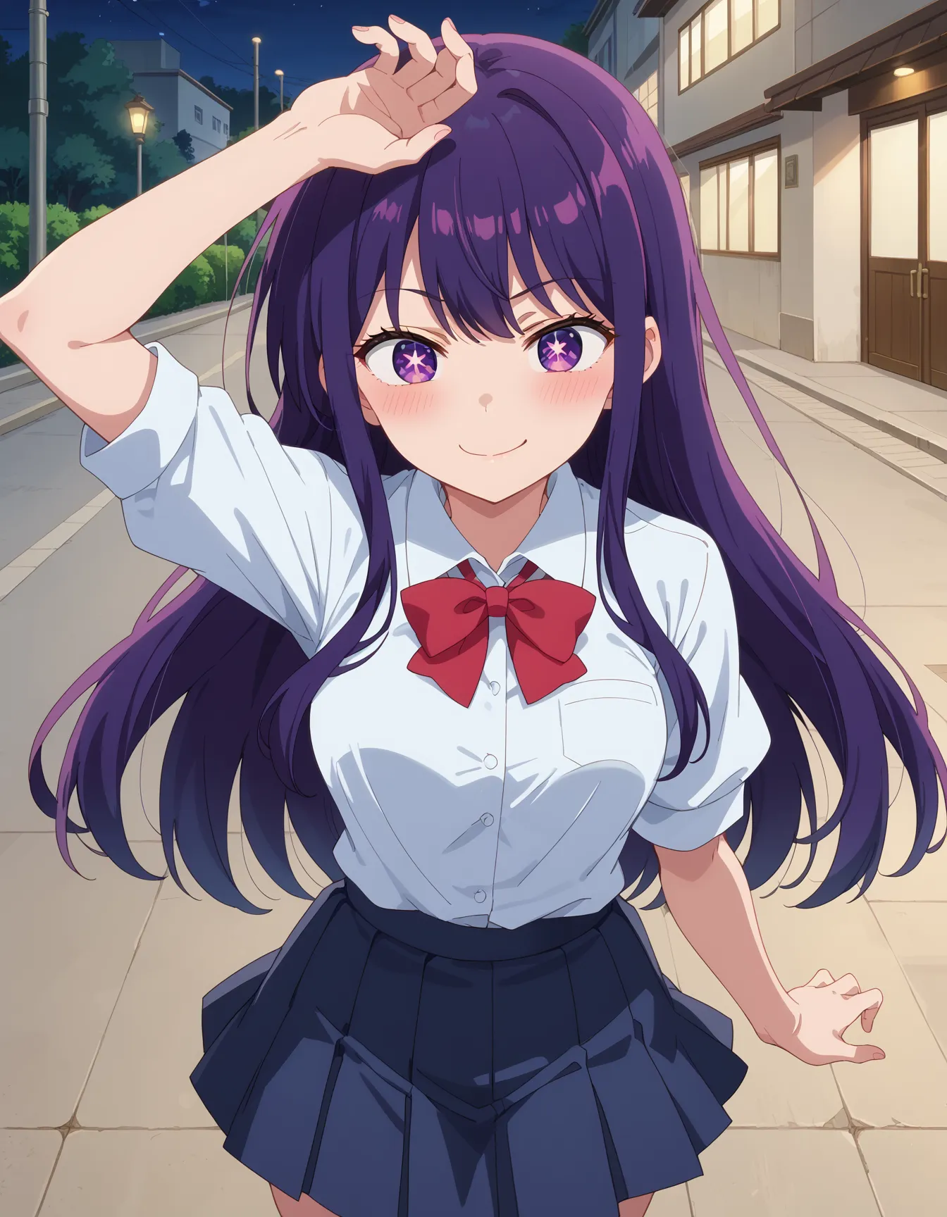 【「学制服」AIエロ画像（イラスト・アニメ・二次元風）4855枚まとめ！(121ページ目)のエロ画像23枚目
