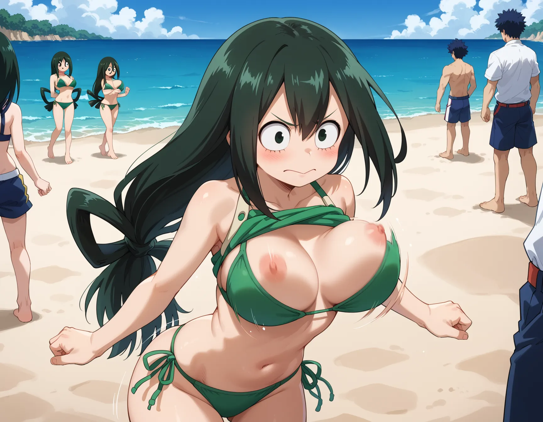 【「下着（ブラジャー・パンティ）」AIエロ画像（イラスト・アニメ・二次元風）15996枚まとめ！(399ページ目)のエロ画像18枚目