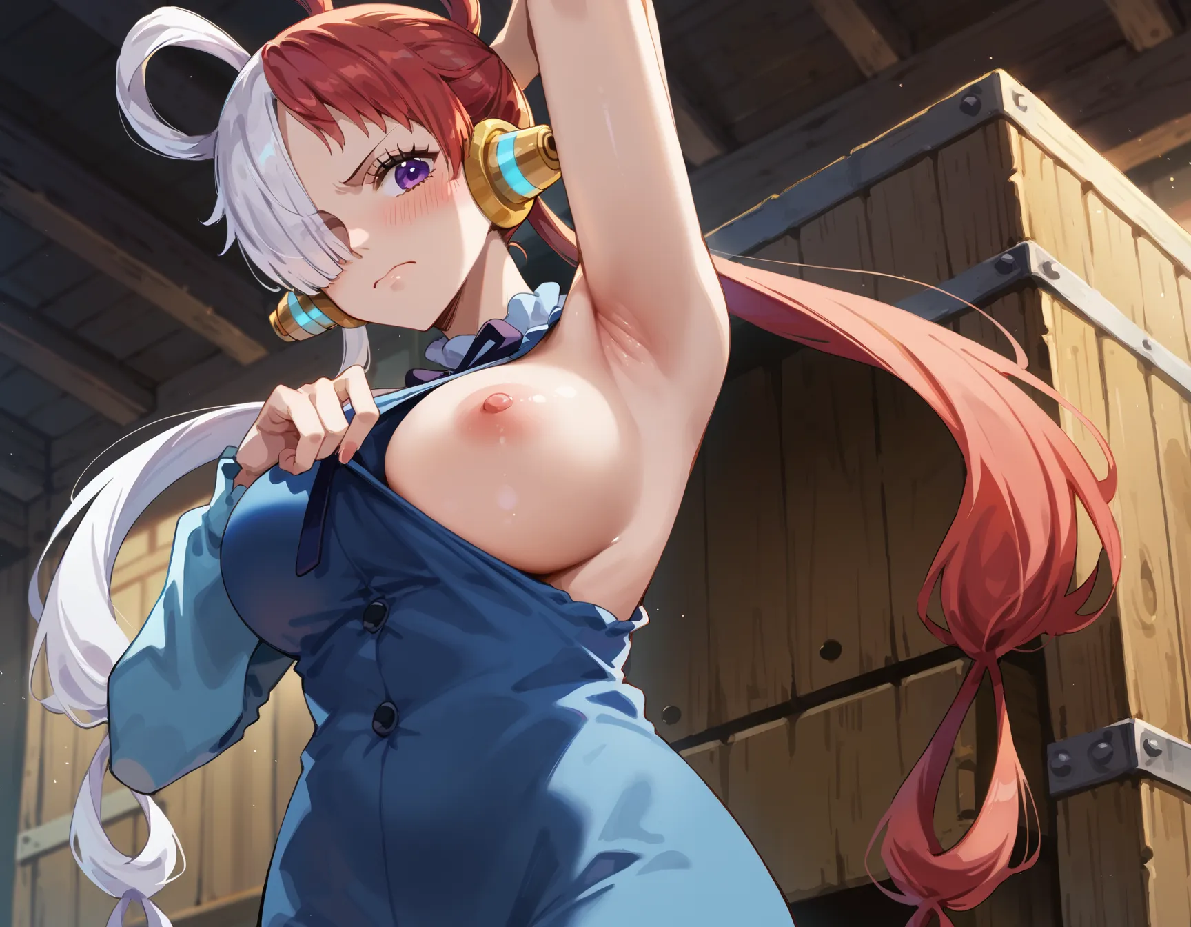 【「腋・脇」AIエロ画像（イラスト・アニメ・二次元風）4705枚まとめ！(119ページ目)のエロ画像17枚目