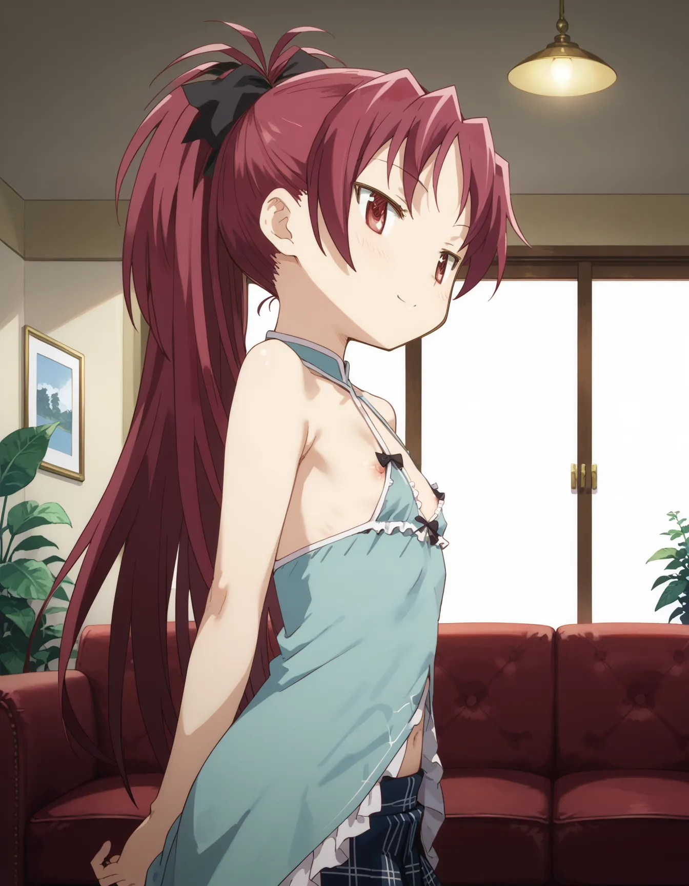 【「貧乳」AIエロ画像（イラスト・アニメ・二次元風）8390枚まとめ！(211ページ目)のエロ画像4枚目