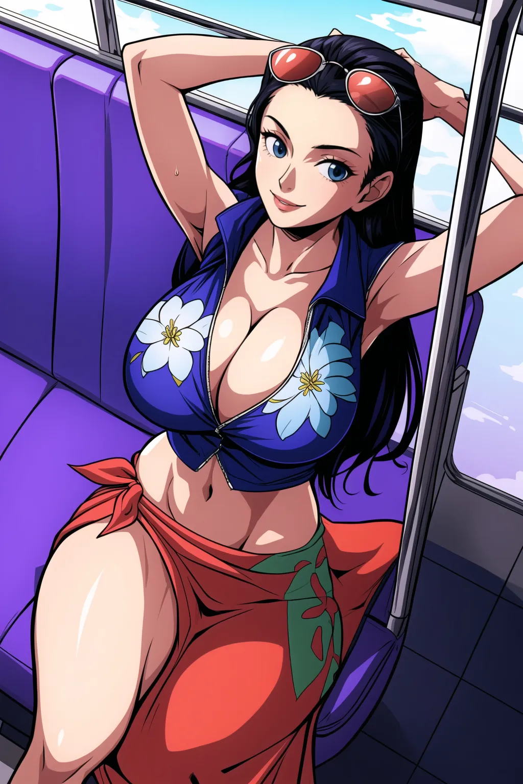 【「爆乳・超乳」AIエロ画像（イラスト・アニメ・二次元風）5621枚まとめ！(140ページ目)のエロ画像13枚目