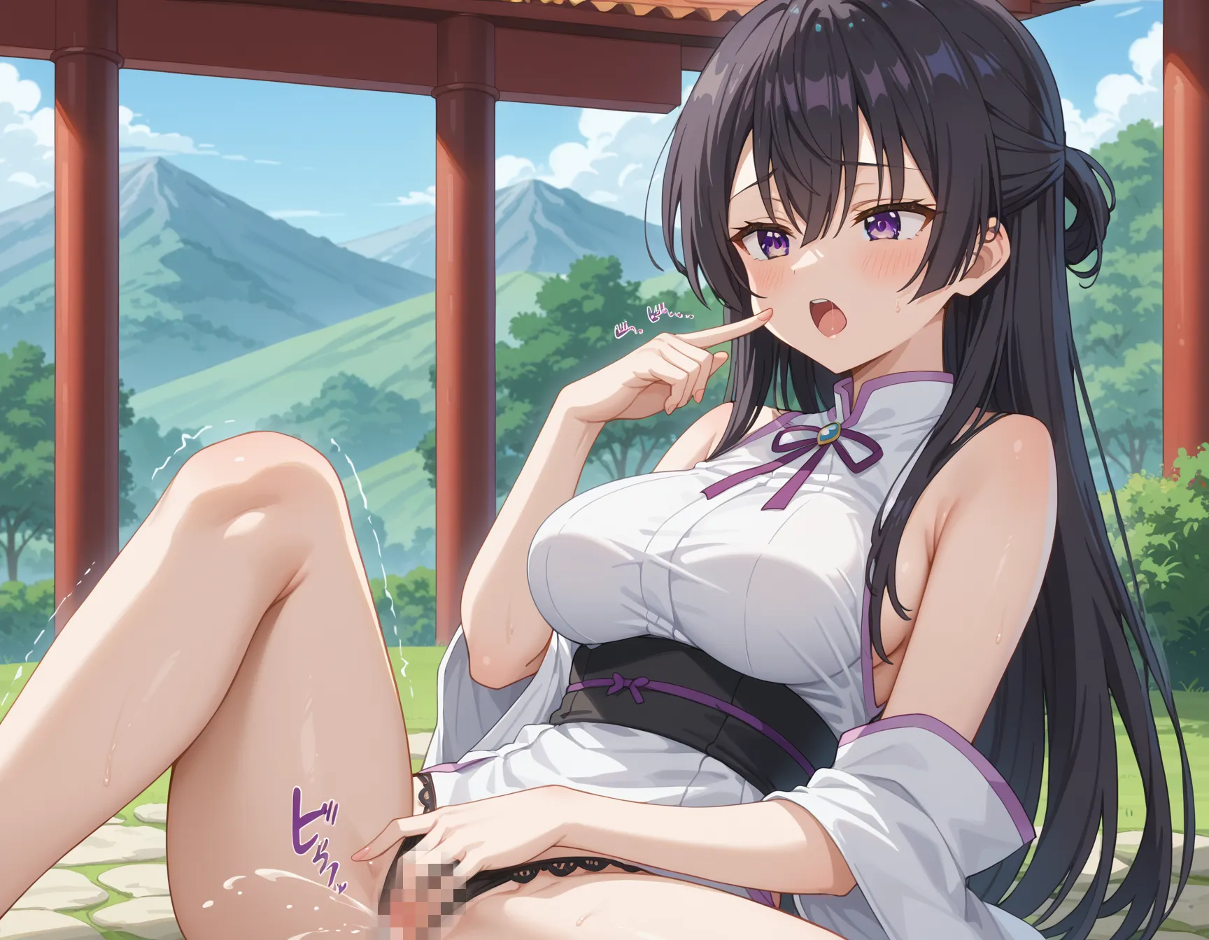 【「おまんこ」AIエロ画像（イラスト・アニメ・二次元風）9763枚まとめ！(245ページ目)のエロ画像13枚目