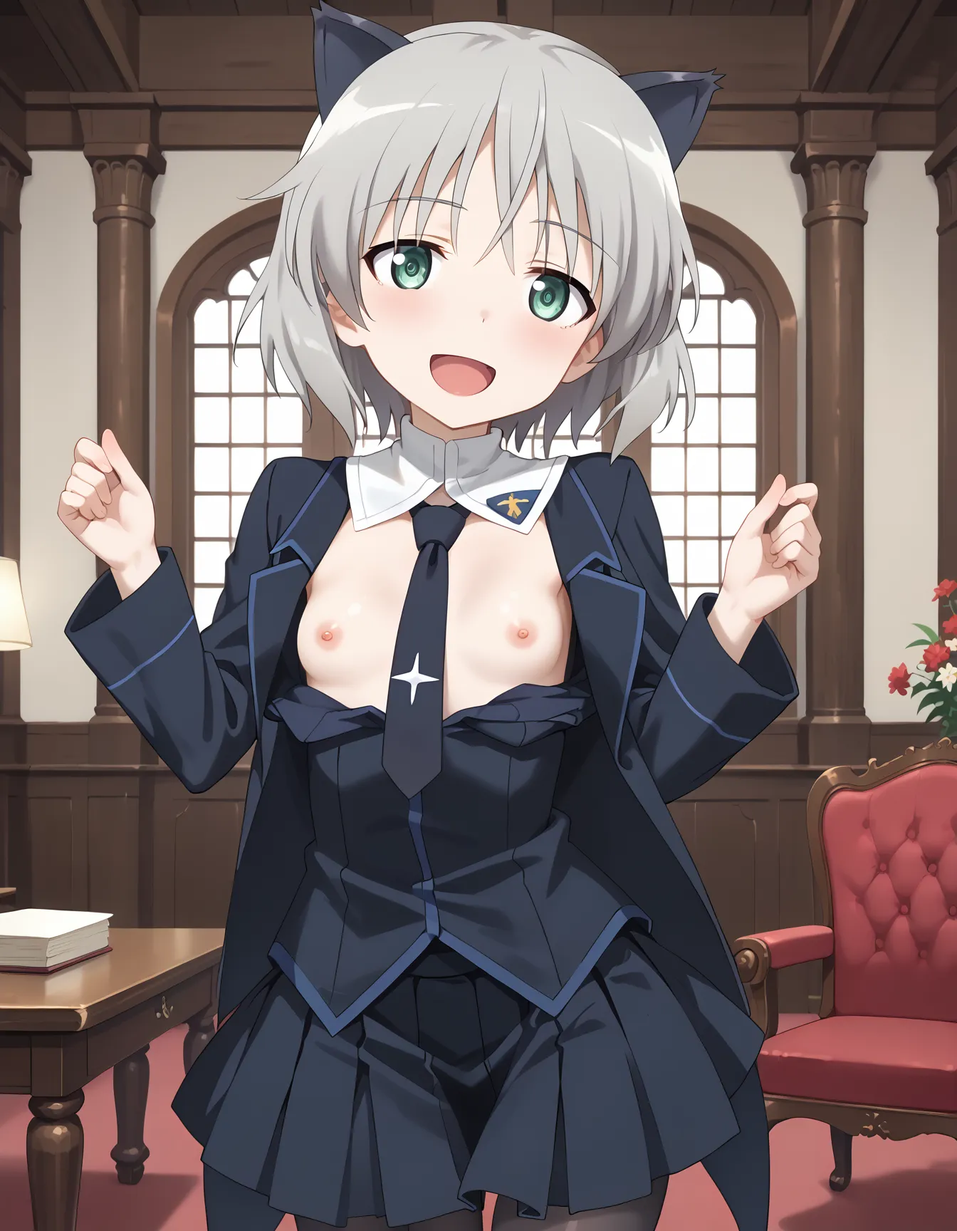 【「ロリ・小柄×パンスト」AIエロ画像（イラスト・アニメ・二次元風）422枚まとめ！(11ページ目)のエロ画像12枚目