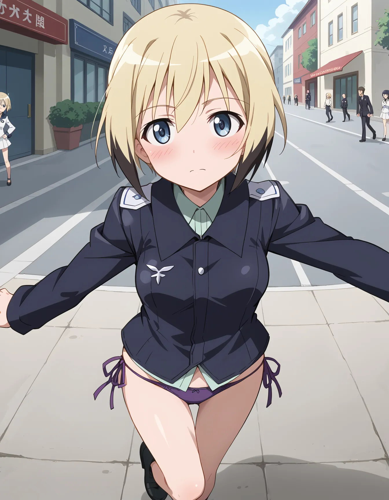 【「下着（ブラジャー・パンティ）」AIエロ画像（イラスト・アニメ・二次元風）15996枚まとめ！(398ページ目)のエロ画像17枚目