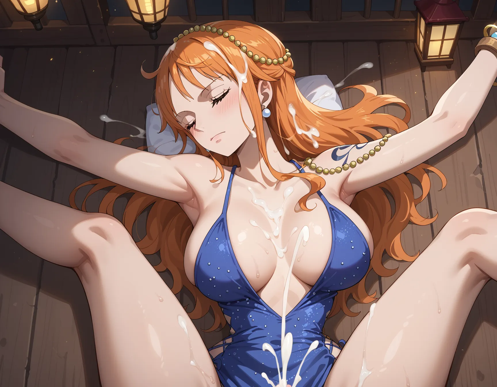 【「下着（ブラジャー・パンティ）」AIエロ画像（イラスト・アニメ・二次元風）15996枚まとめ！(398ページ目)のエロ画像5枚目