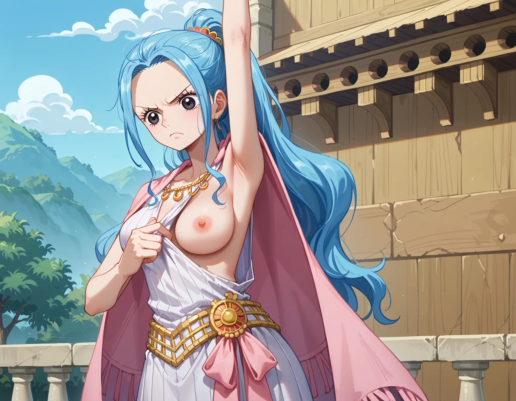 【「腋・脇」AIエロ画像（イラスト・アニメ・二次元風）4705枚まとめ！(119ページ目)のエロ画像5枚目