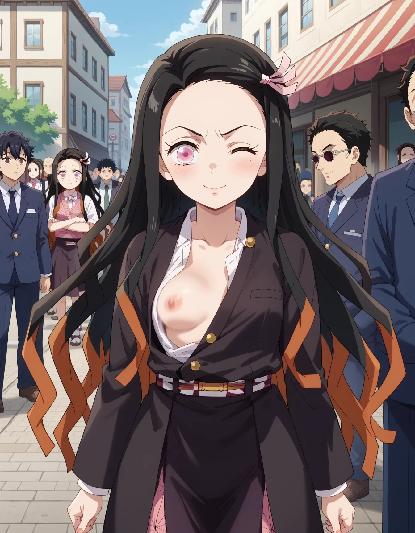 【「下着（ブラジャー・パンティ）」AIエロ画像（イラスト・アニメ・二次元風）15996枚まとめ！(397ページ目)のエロ画像11枚目