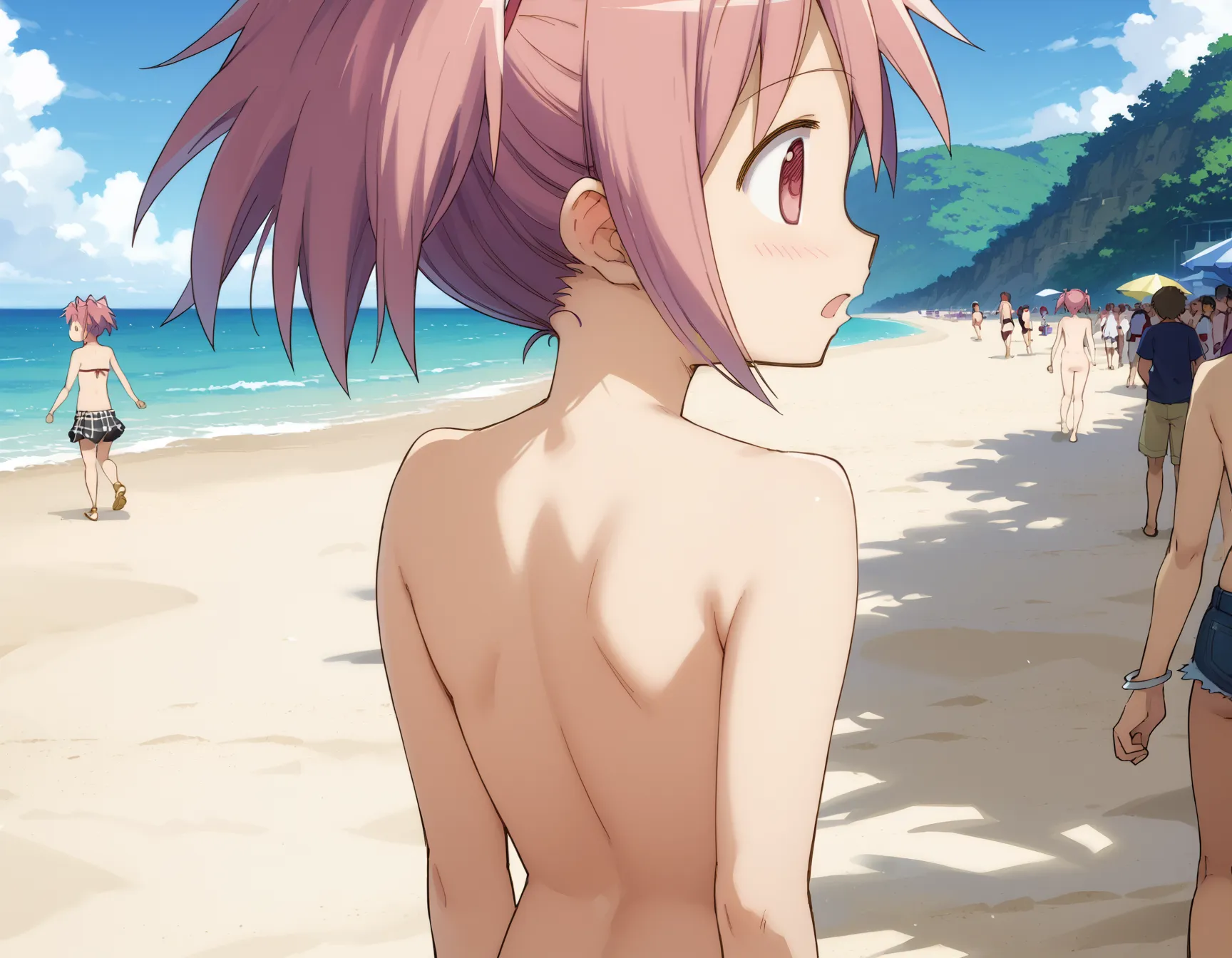 【「貧乳」AIエロ画像（イラスト・アニメ・二次元風）8390枚まとめ！(210ページ目)のエロ画像9枚目