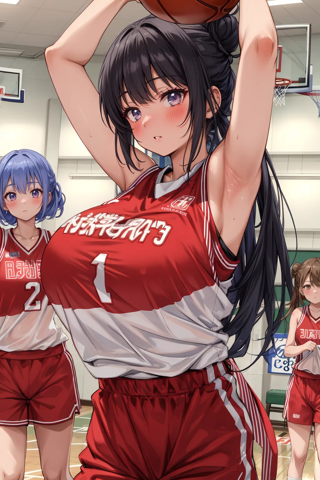 【「爆乳・超乳」AIエロ画像（イラスト・アニメ・二次元風）5621枚まとめ！(139ページ目)のエロ画像26枚目