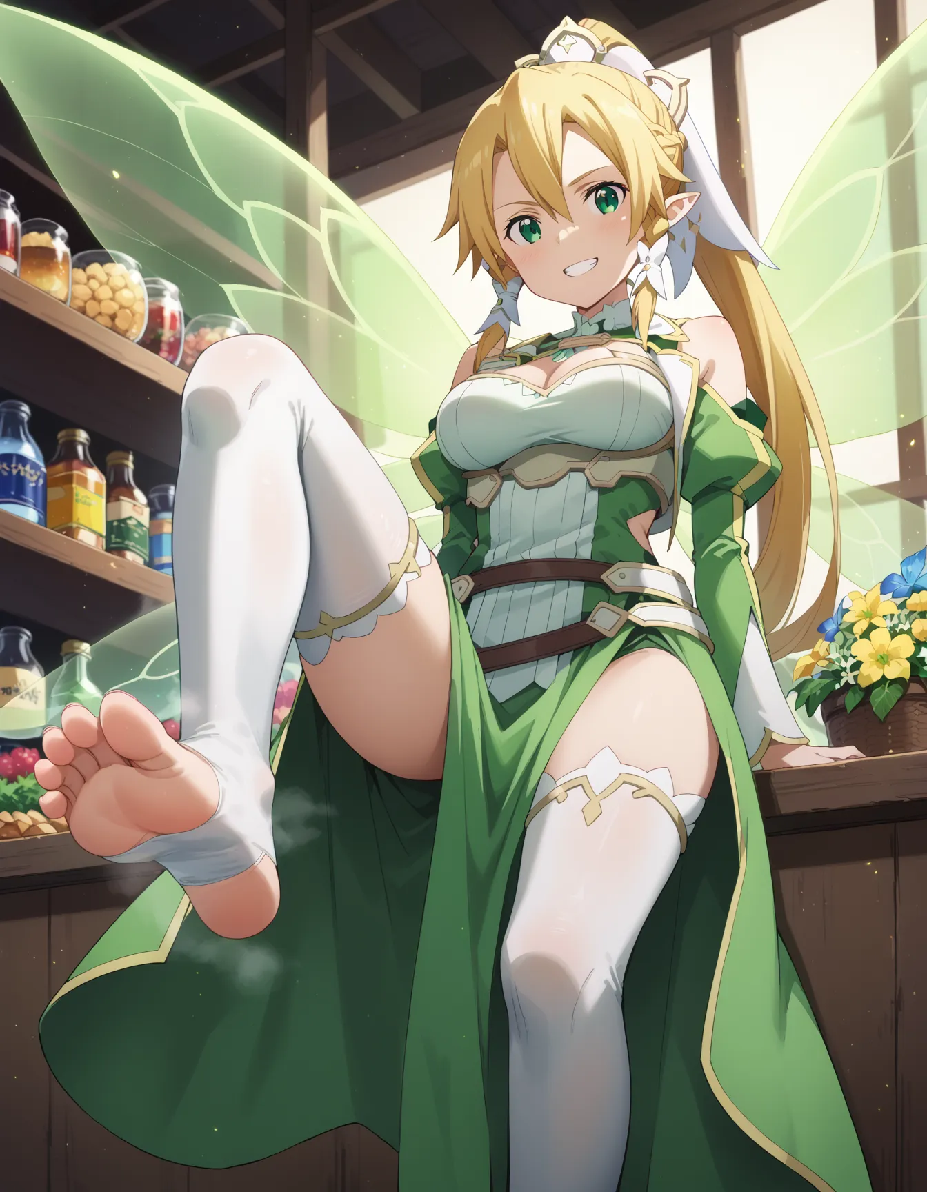 【「下着（ブラジャー・パンティ）」AIエロ画像（イラスト・アニメ・二次元風）15996枚まとめ！(396ページ目)のエロ画像11枚目
