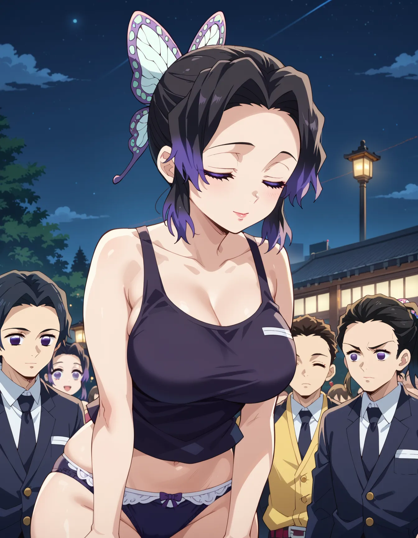 【「下着（ブラジャー・パンティ）」AIエロ画像（イラスト・アニメ・二次元風）15996枚まとめ！(395ページ目)のエロ画像29枚目