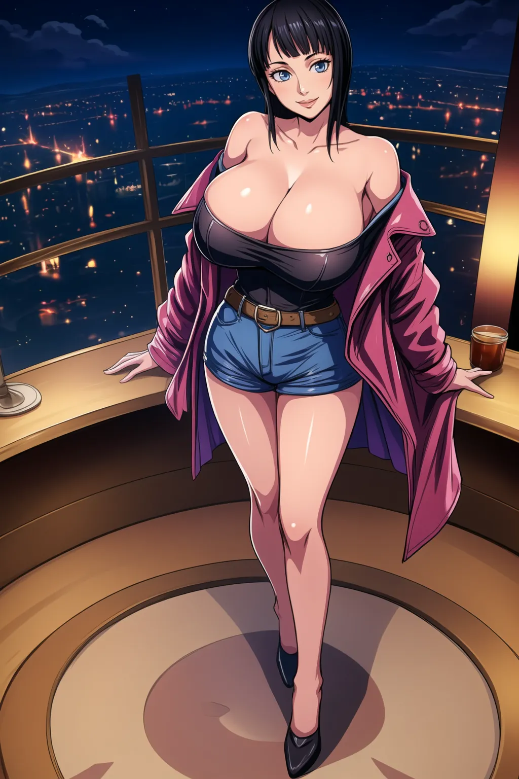 【「爆乳・超乳」AIエロ画像（イラスト・アニメ・二次元風）5621枚まとめ！(139ページ目)のエロ画像14枚目