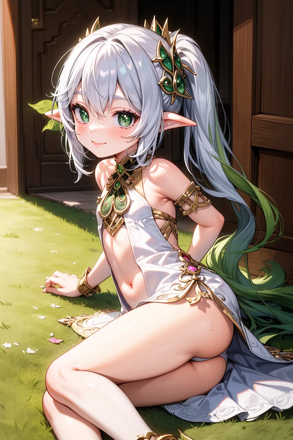【「貧乳」AIエロ画像（イラスト・アニメ・二次元風）8390枚まとめ！(209ページ目)のエロ画像11枚目