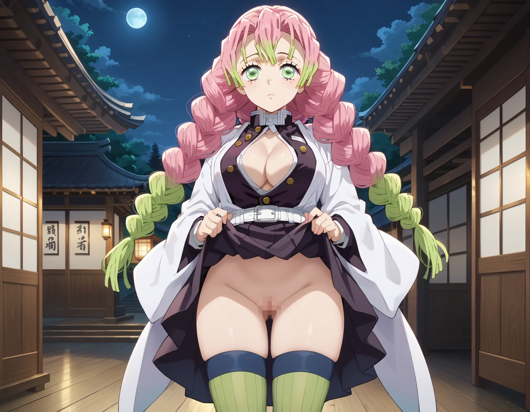【「おまんこ×下着（ブラジャー・パンティ）」AIエロ画像（イラスト・アニメ・二次元風）3718枚まとめ！(93ページ目)のエロ画像11枚目