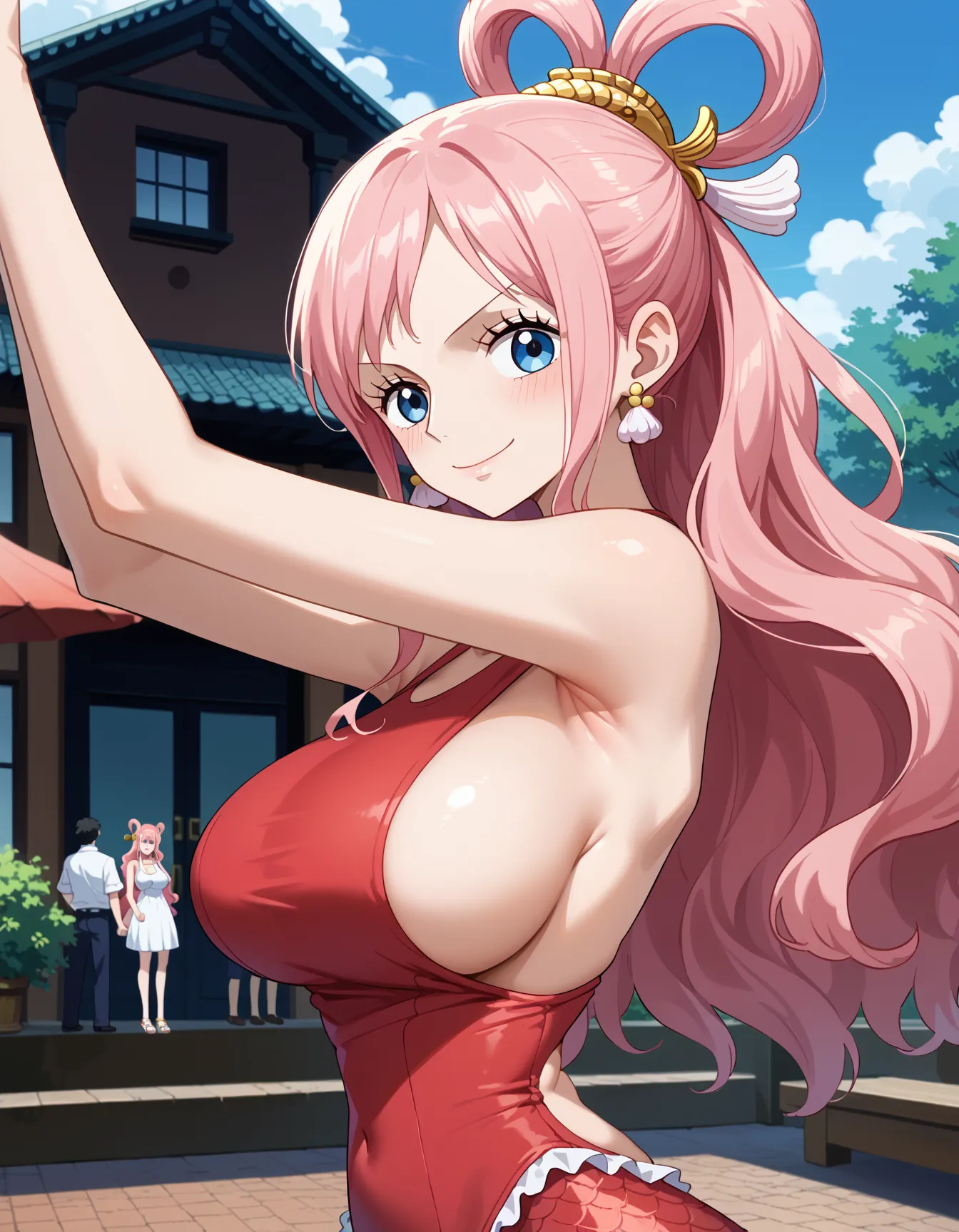 【「腋・脇」AIエロ画像（イラスト・アニメ・二次元風）4705枚まとめ！(118ページ目)のエロ画像15枚目