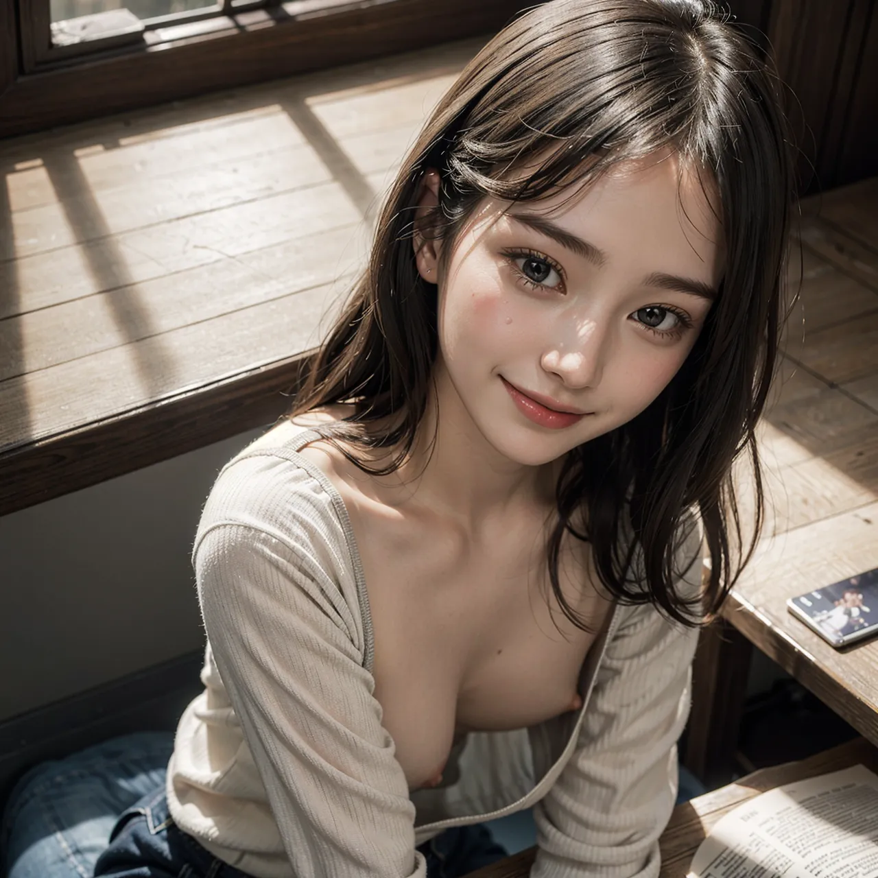 【「貧乳」AIエロ画像（リアル・実写・フォト風）21896枚まとめ！(539ページ目)のエロ画像20枚目