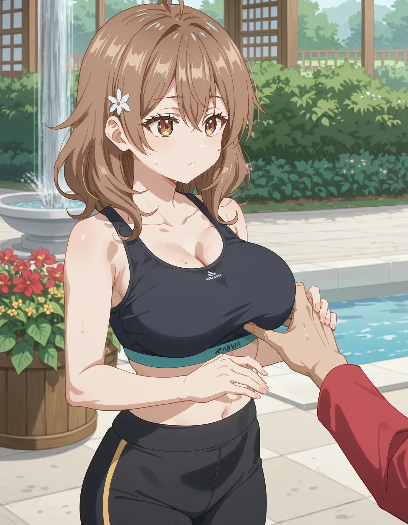 【「下着（ブラジャー・パンティ）」AIエロ画像（イラスト・アニメ・二次元風）15996枚まとめ！(393ページ目)のエロ画像16枚目
