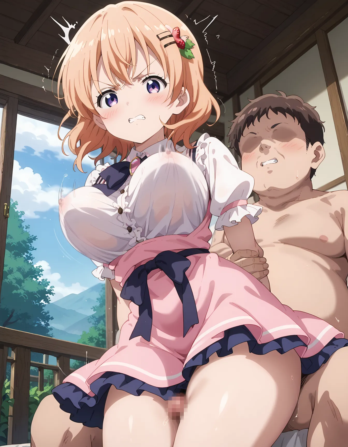 【「巨乳」AIエロ画像（イラスト・アニメ・二次元風）26161枚まとめ！(647ページ目)のエロ画像24枚目