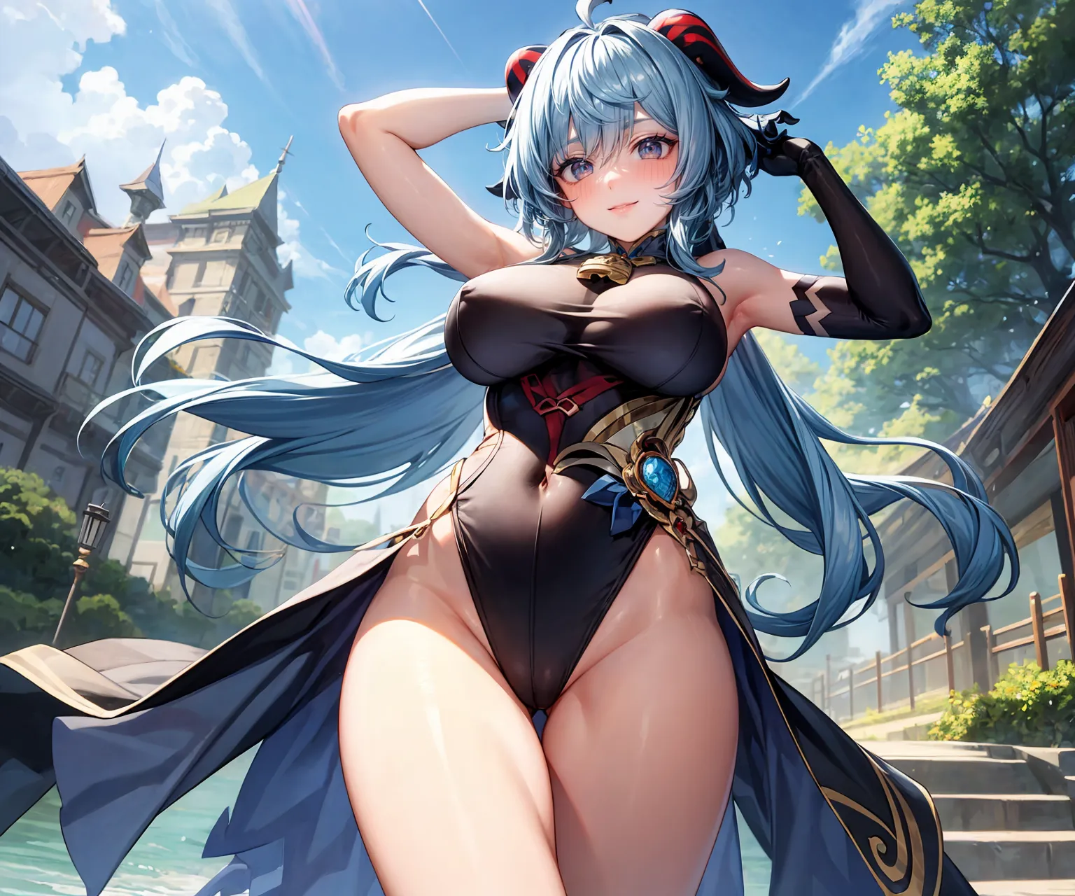 【「巨乳」AIエロ画像（イラスト・アニメ・二次元風）26161枚まとめ！(646ページ目)のエロ画像14枚目