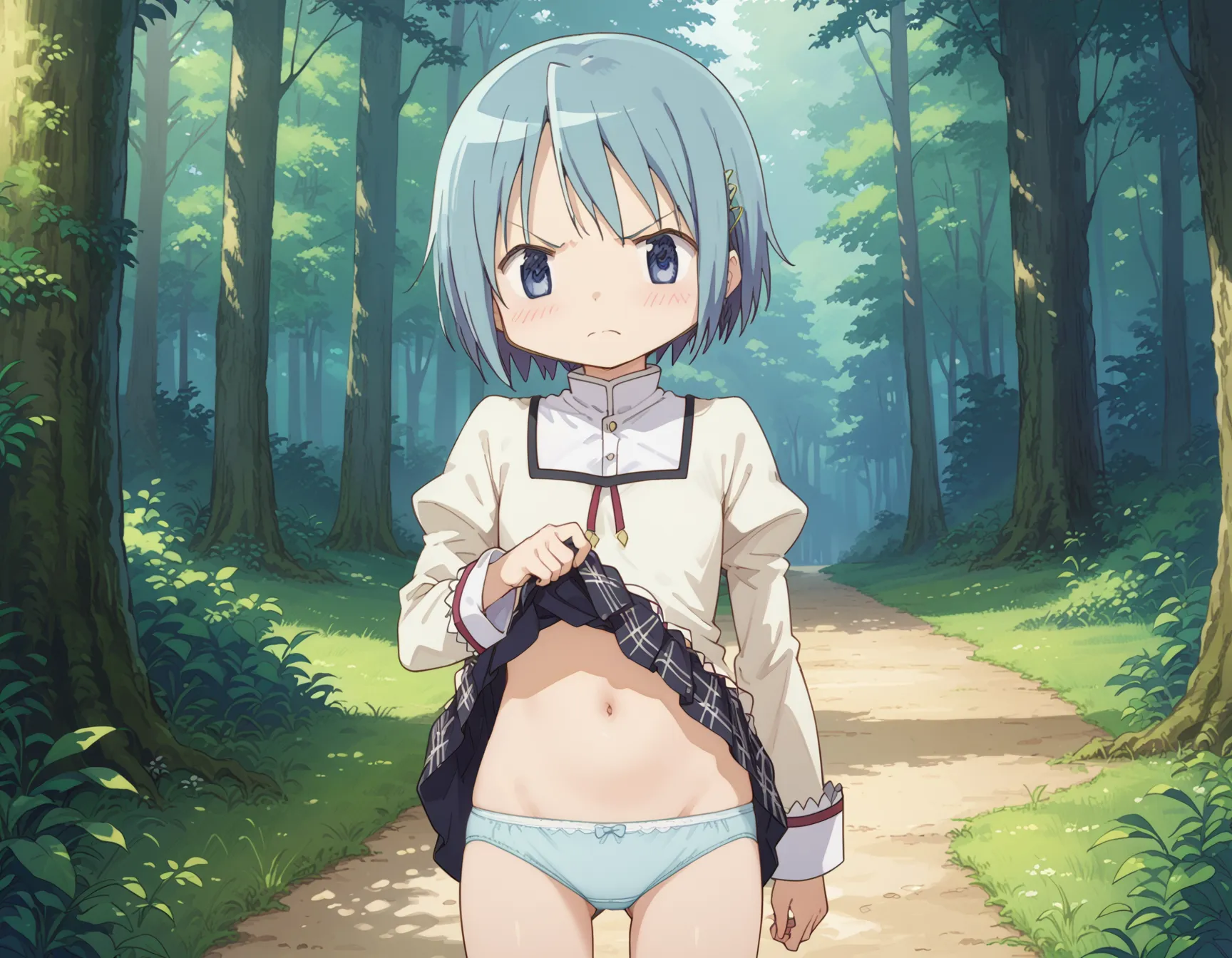 【「貧乳」AIエロ画像（イラスト・アニメ・二次元風）8390枚まとめ！(207ページ目)のエロ画像28枚目