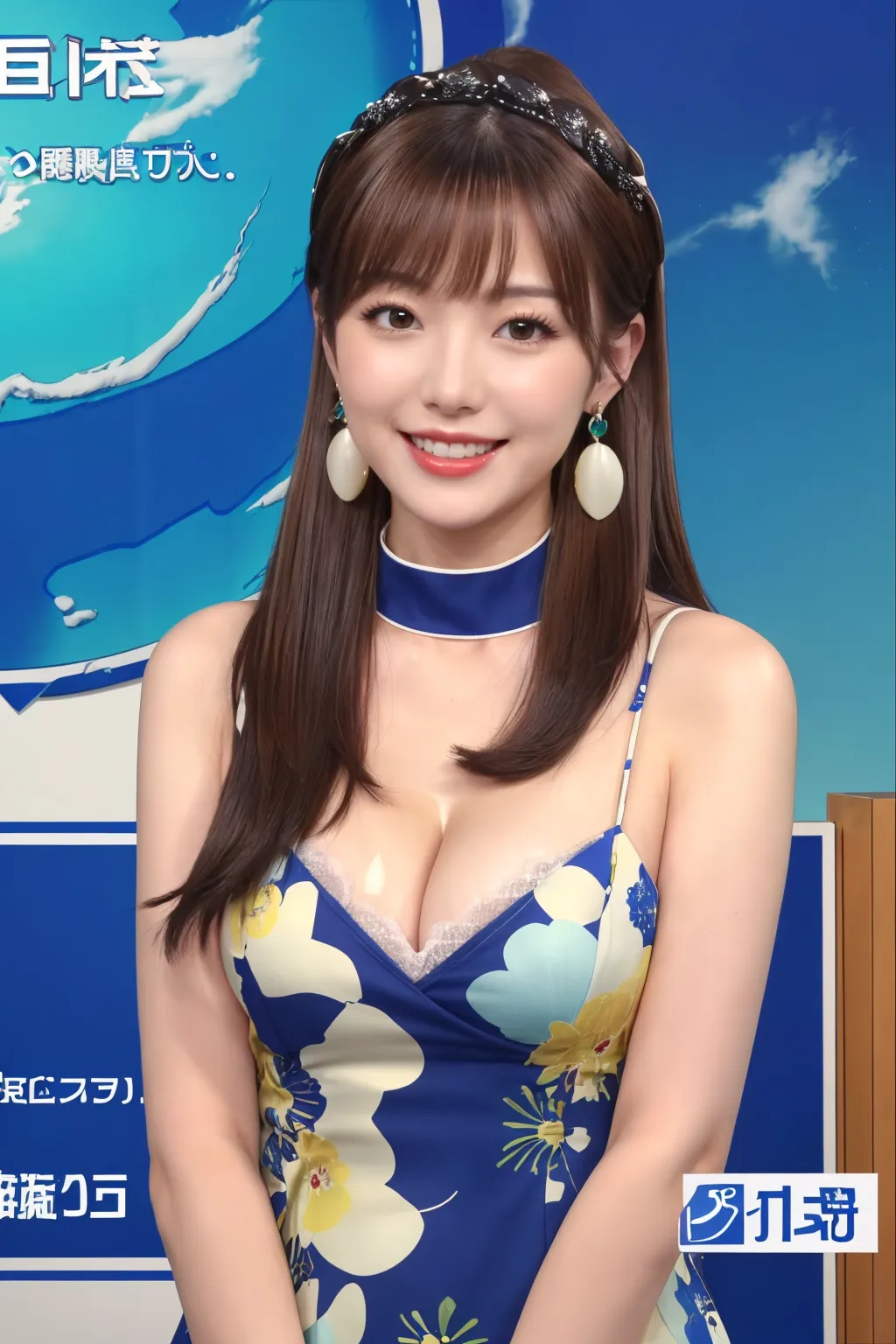 【「貧乳×女子アナウンサー」AIエロ画像（リアル・実写・フォト風）67枚まとめ！(2ページ目)のエロ画像26枚目