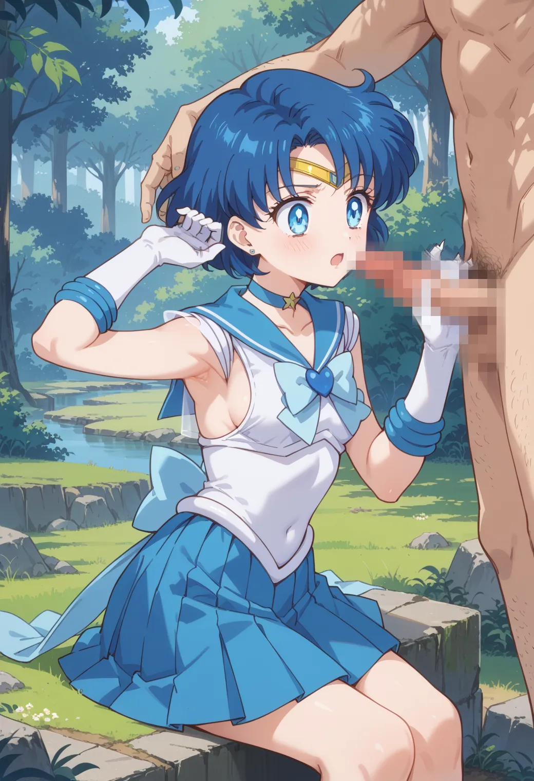 【「腋・脇」AIエロ画像（イラスト・アニメ・二次元風）4705枚まとめ！(117ページ目)のエロ画像4枚目