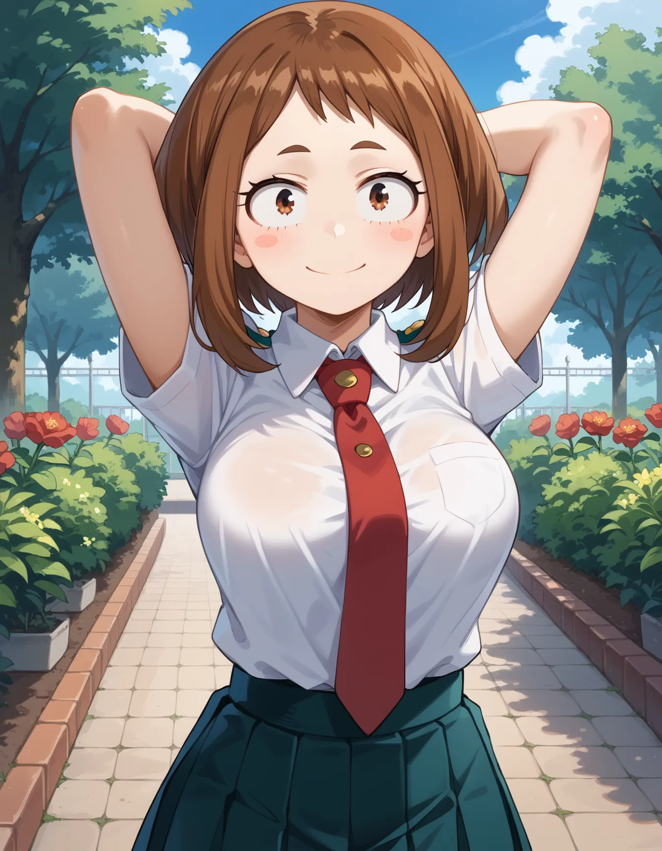 【「学制服」AIエロ画像（イラスト・アニメ・二次元風）4855枚まとめ！(118ページ目)のエロ画像22枚目