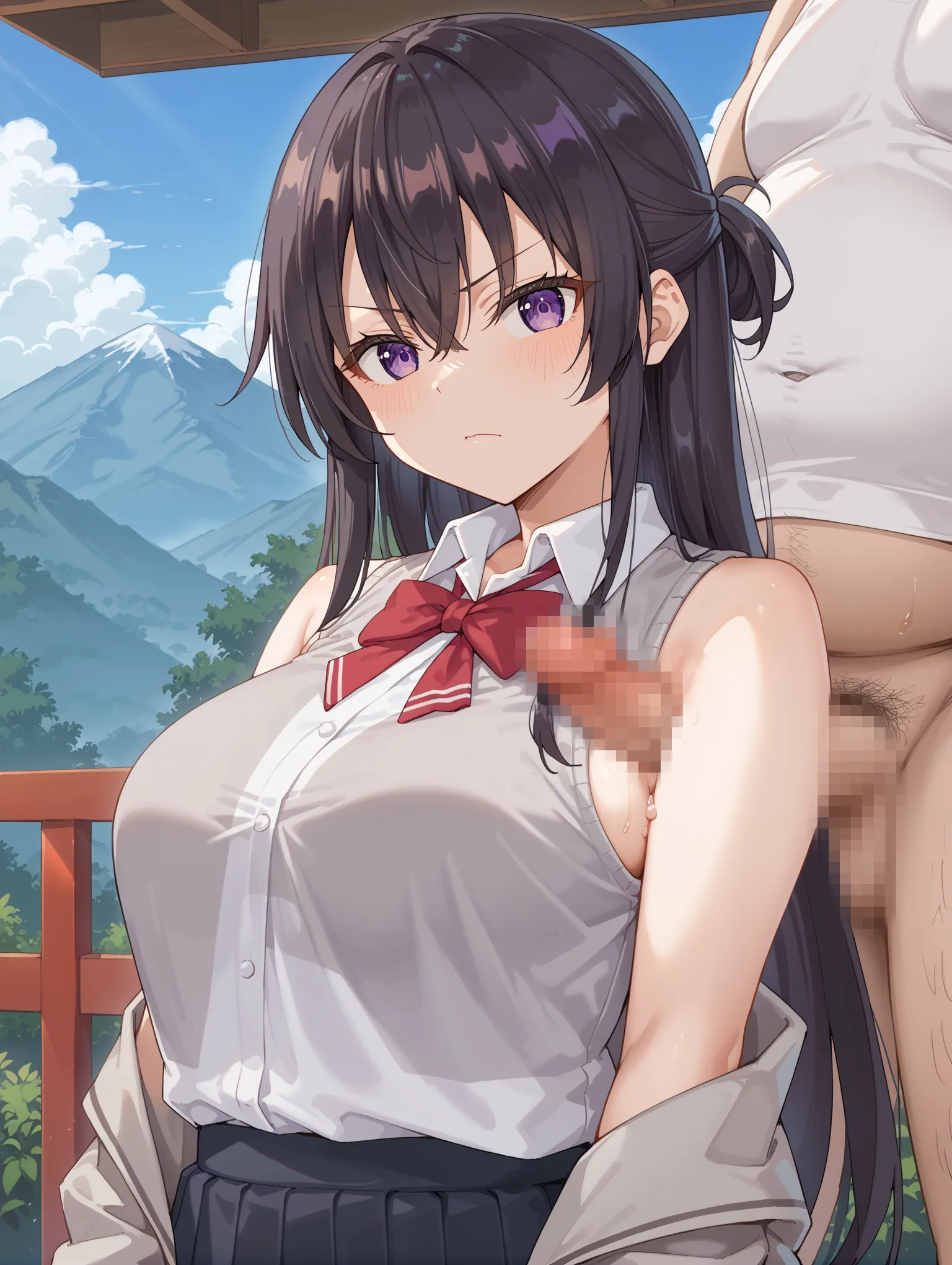 【「腋・脇」AIエロ画像（イラスト・アニメ・二次元風）4705枚まとめ！(116ページ目)のエロ画像23枚目