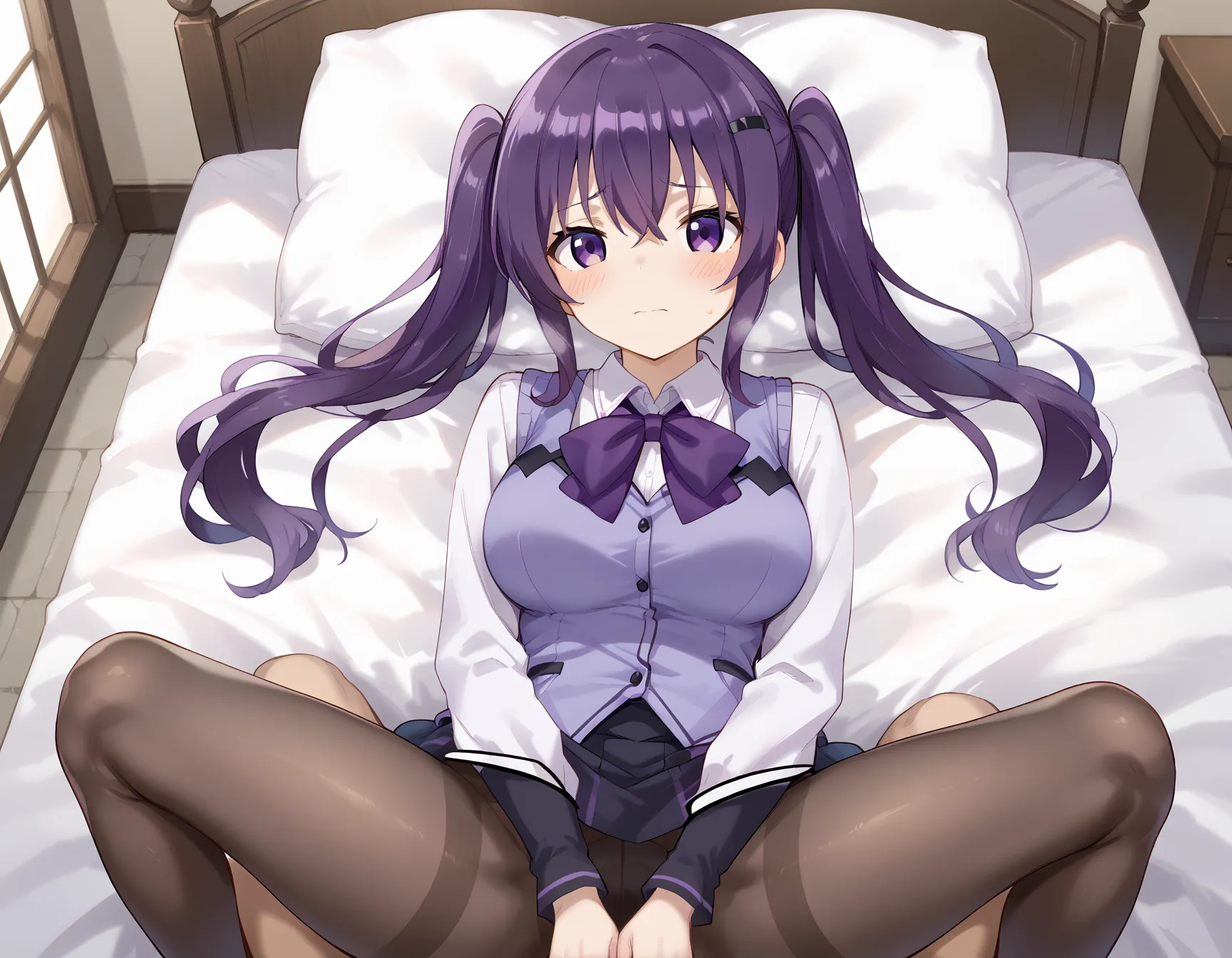 【「尻×パンスト」AIエロ画像（イラスト・アニメ・二次元風）262枚まとめ！(7ページ目)のエロ画像7枚目